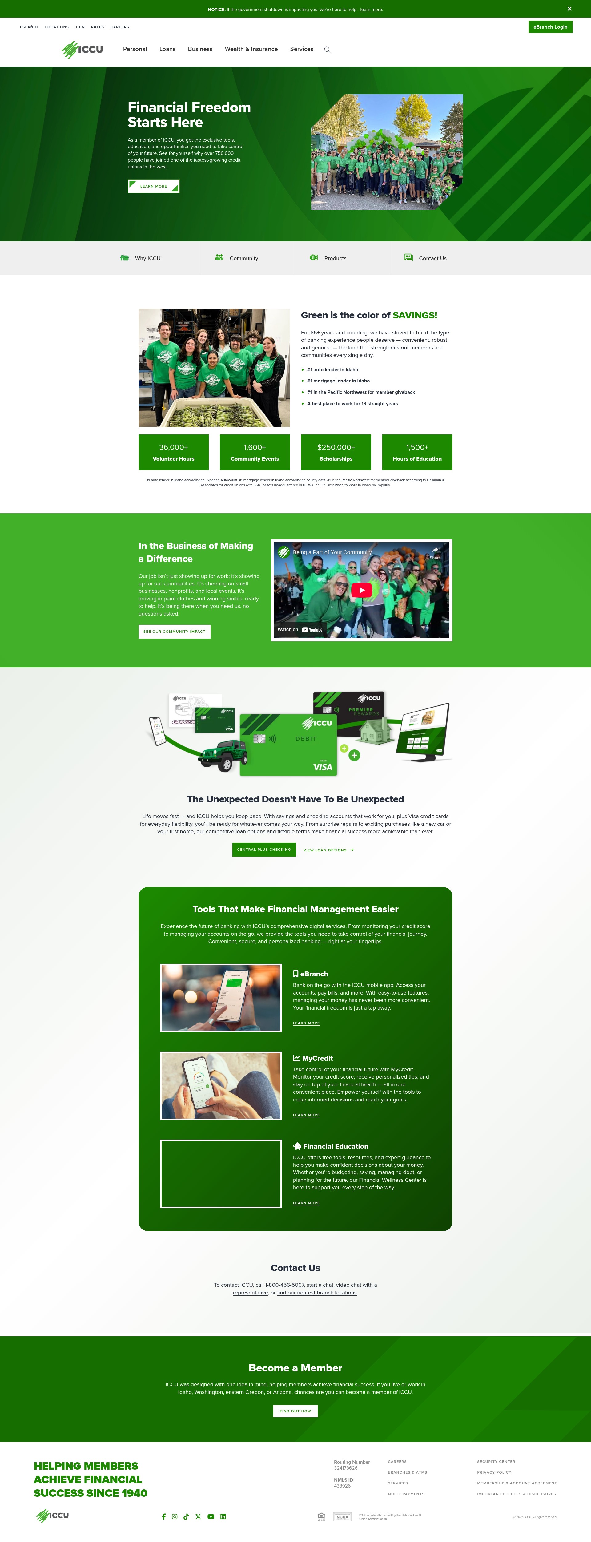 Landing Page