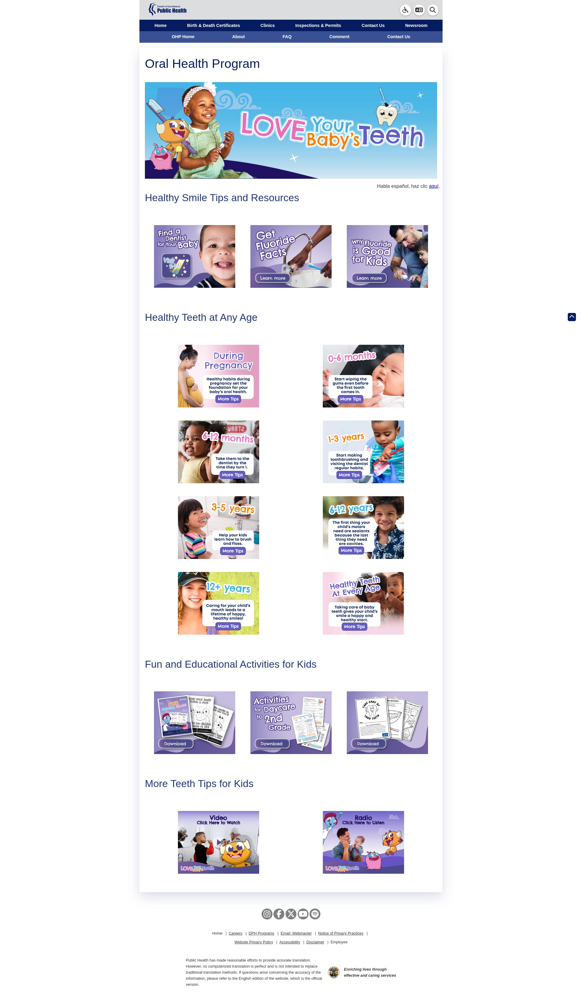 Landing Page