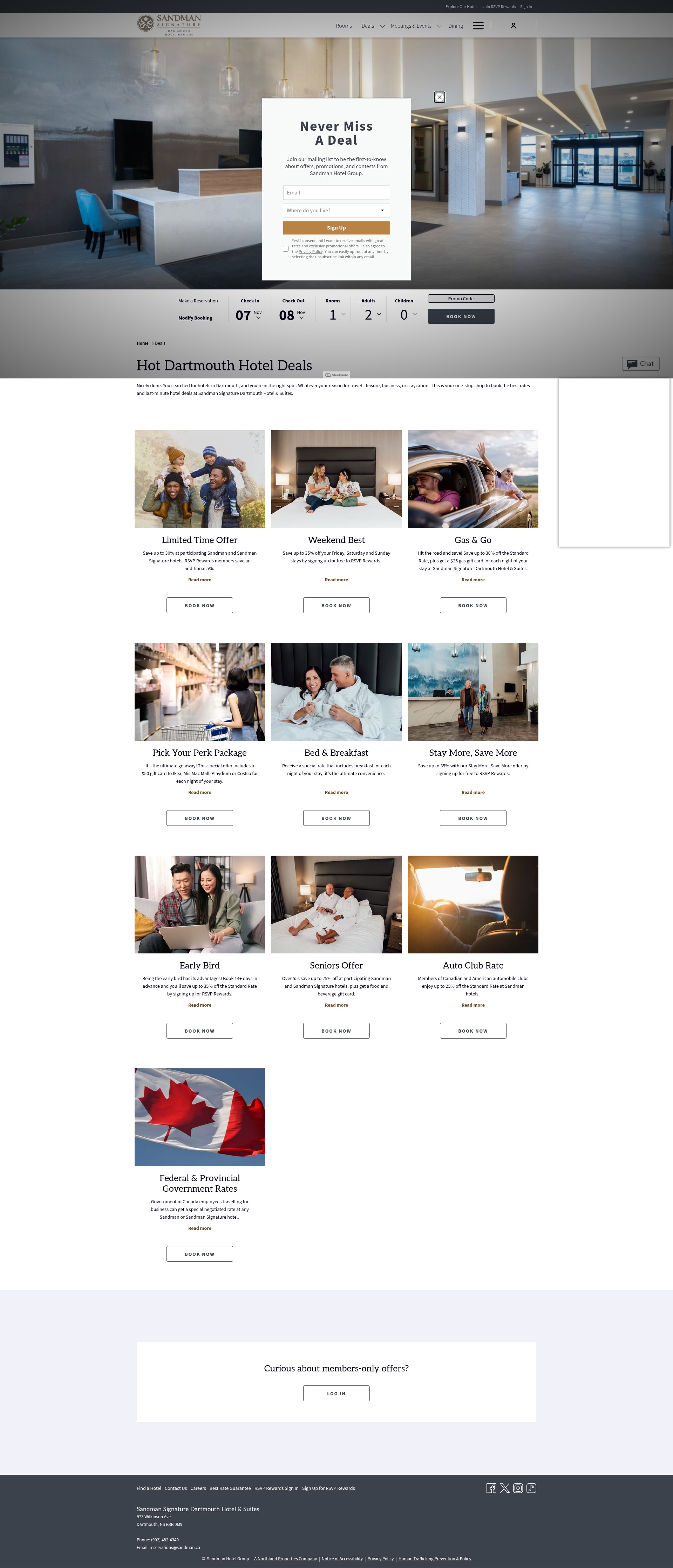 Landing Page