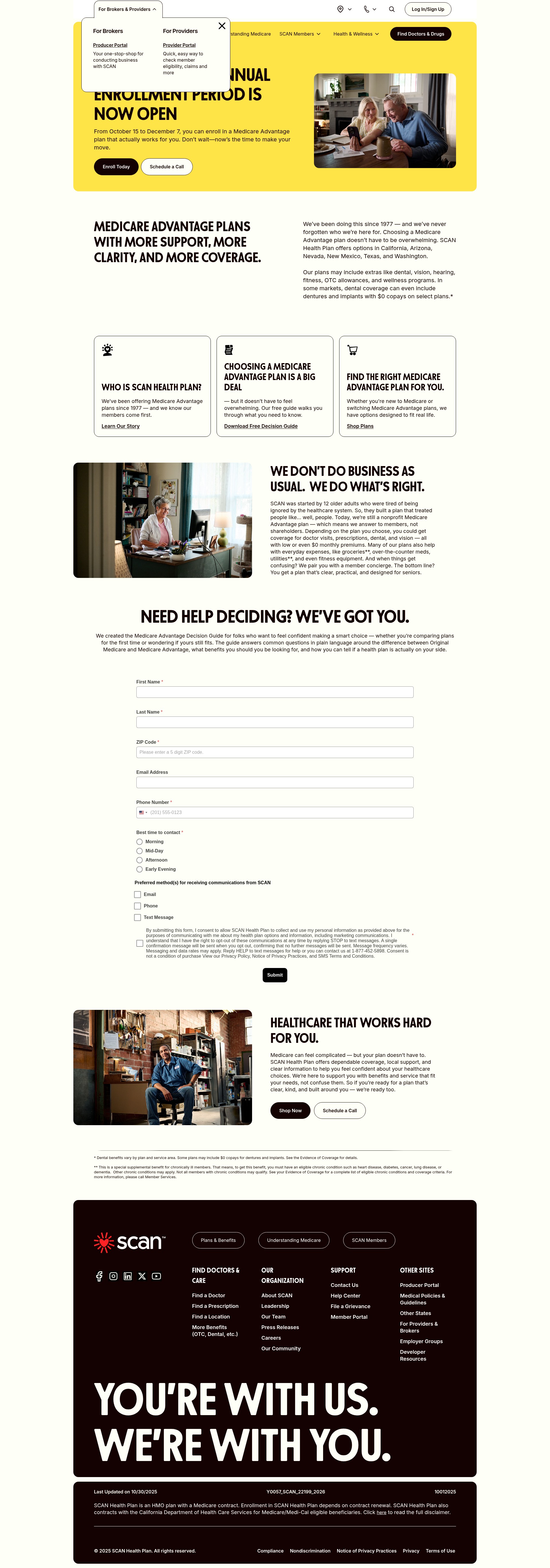 Landing Page