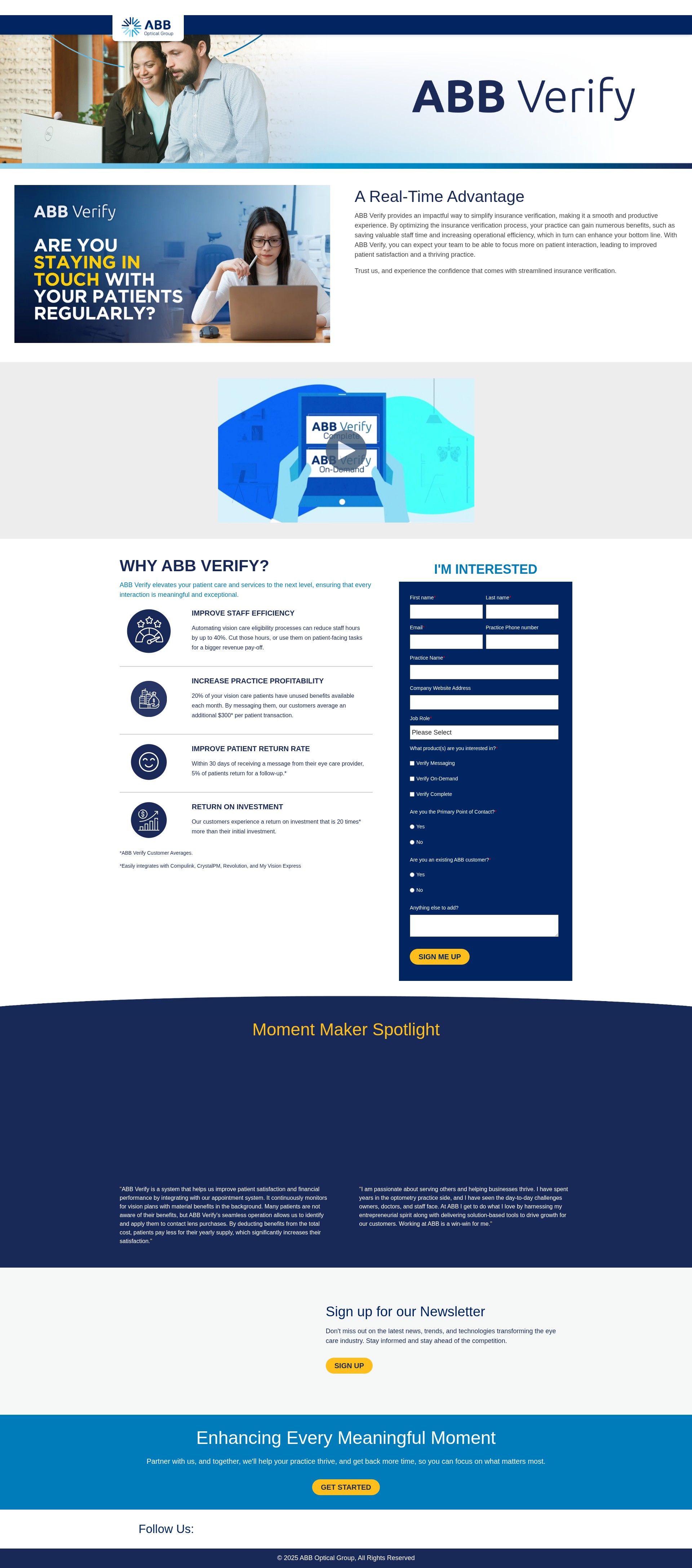 Landing Page