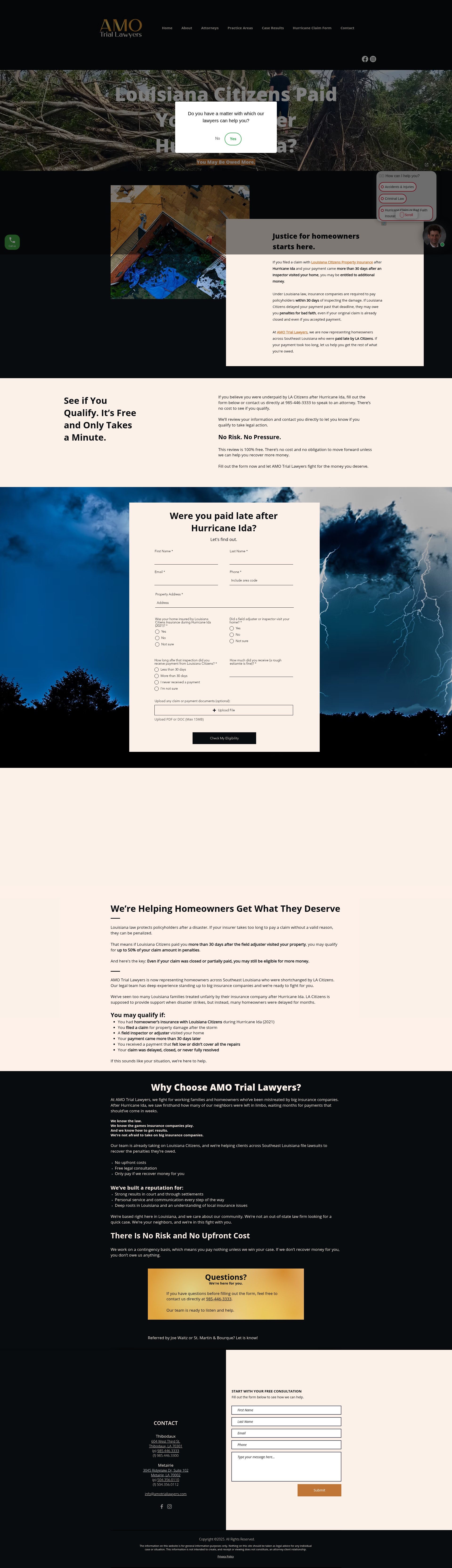 Landing Page