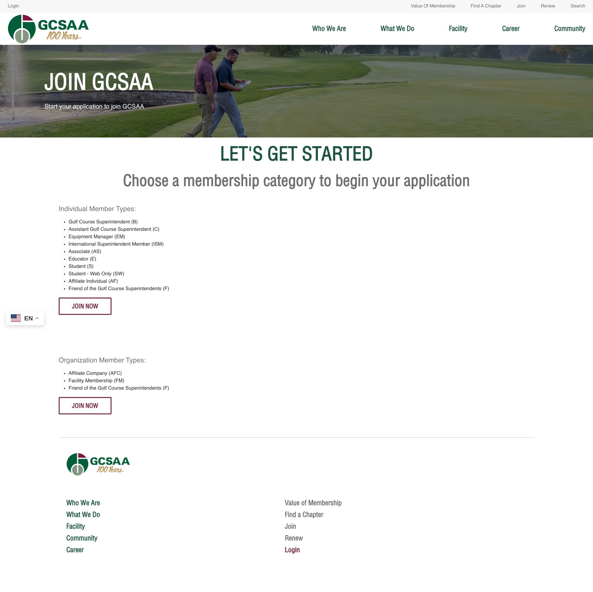Landing Page
