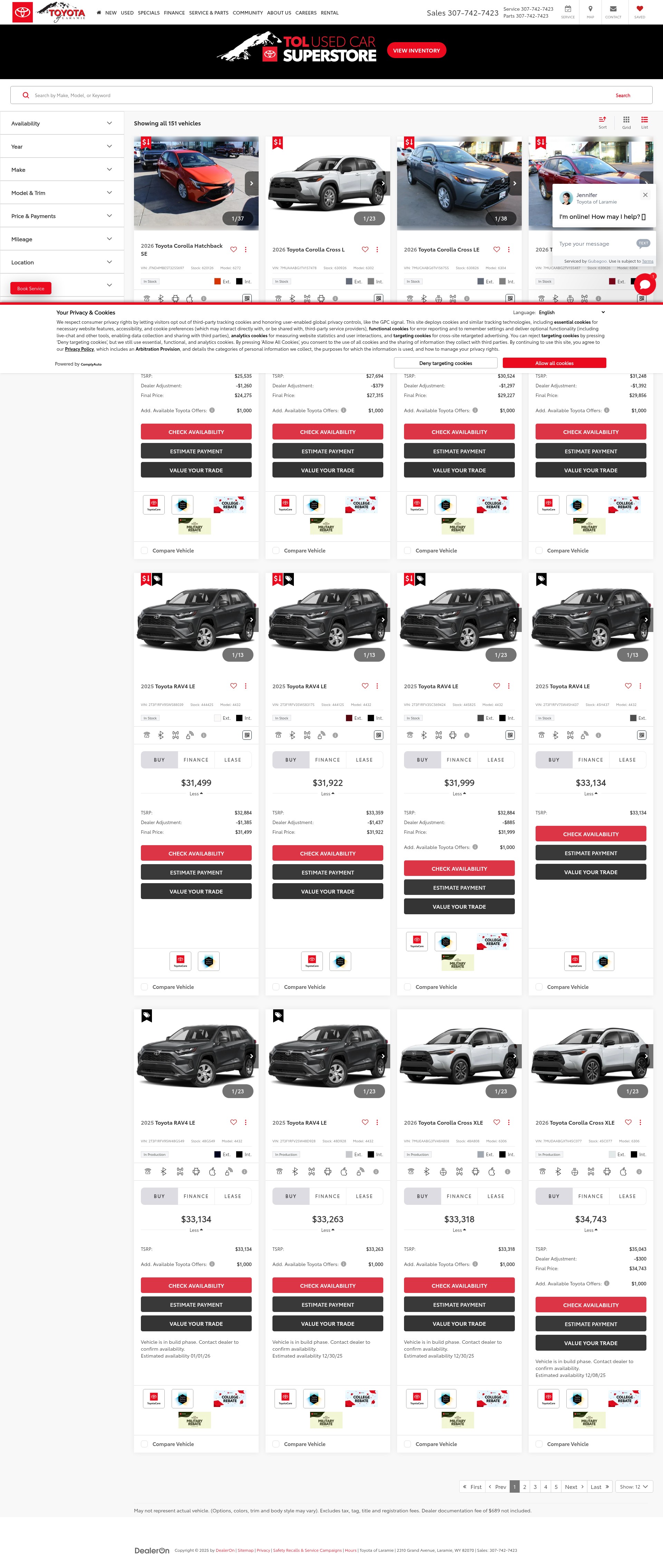 Landing Page