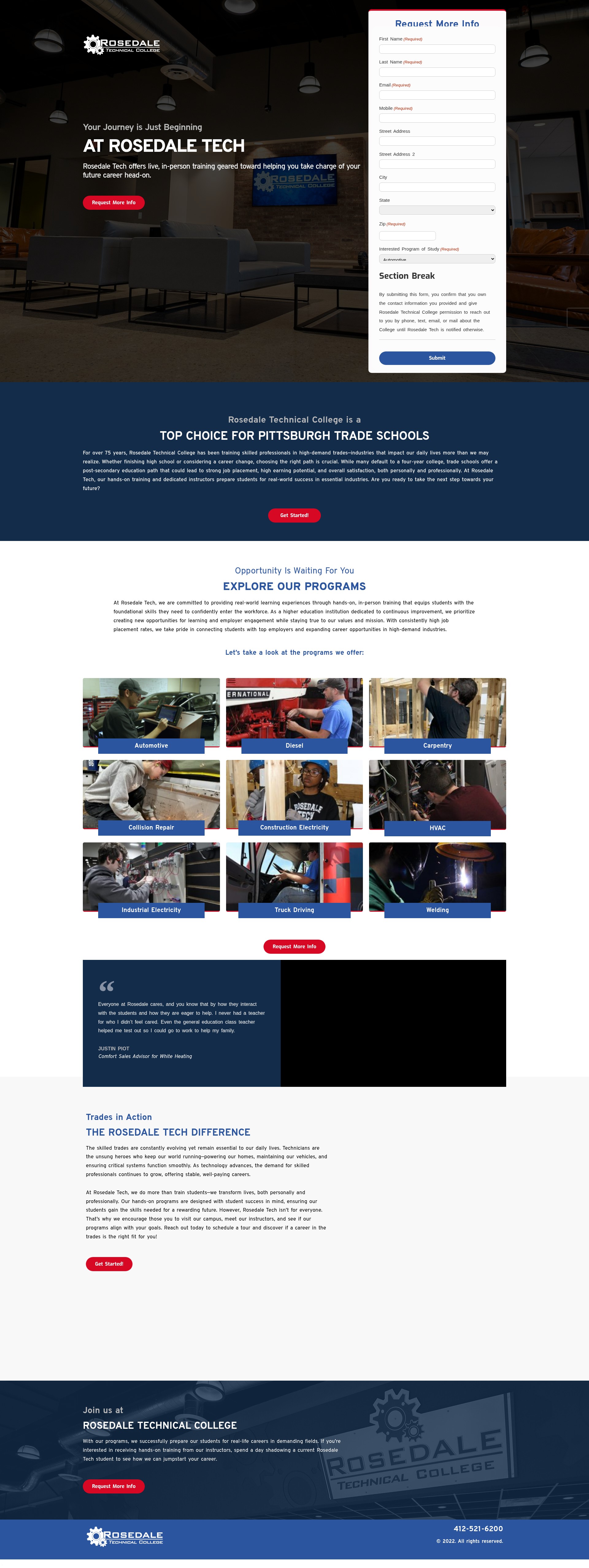 Landing Page