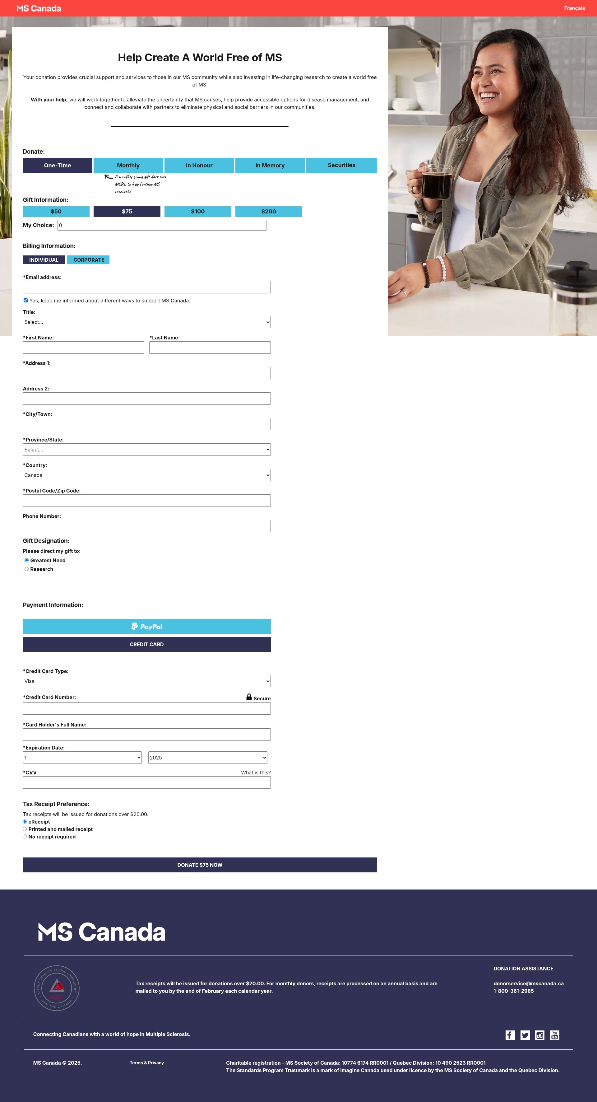 Landing Page