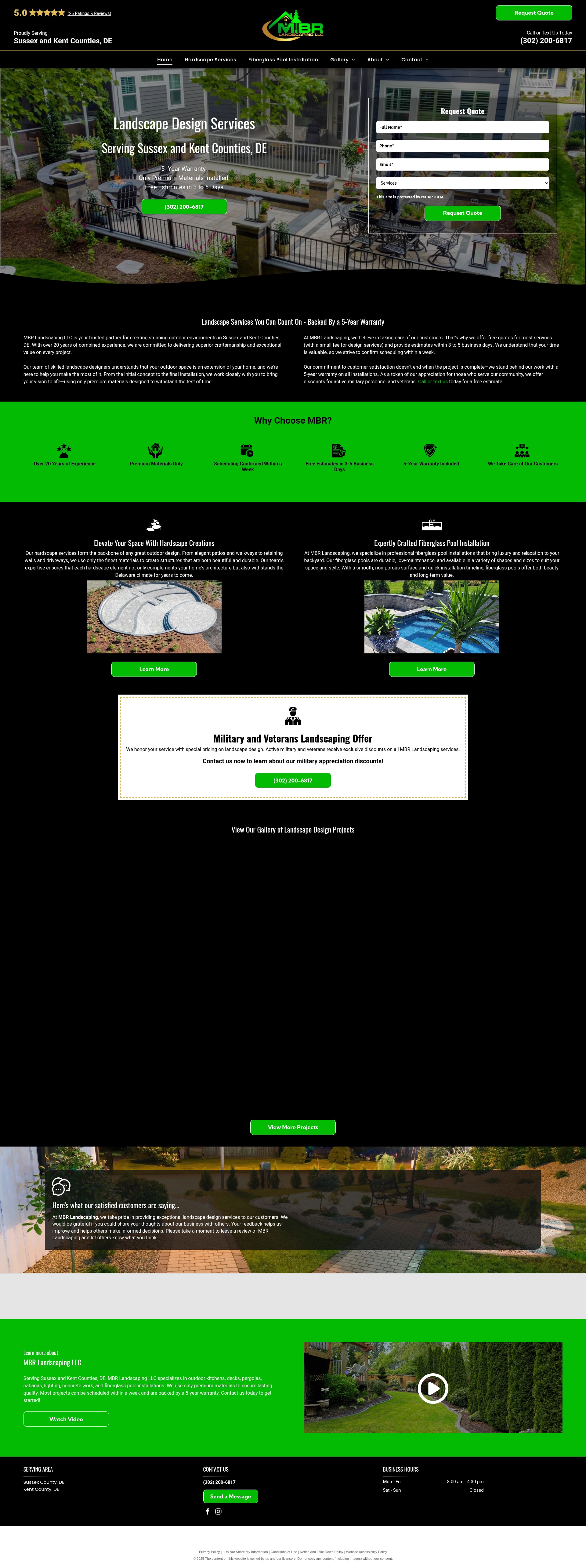 Landing Page