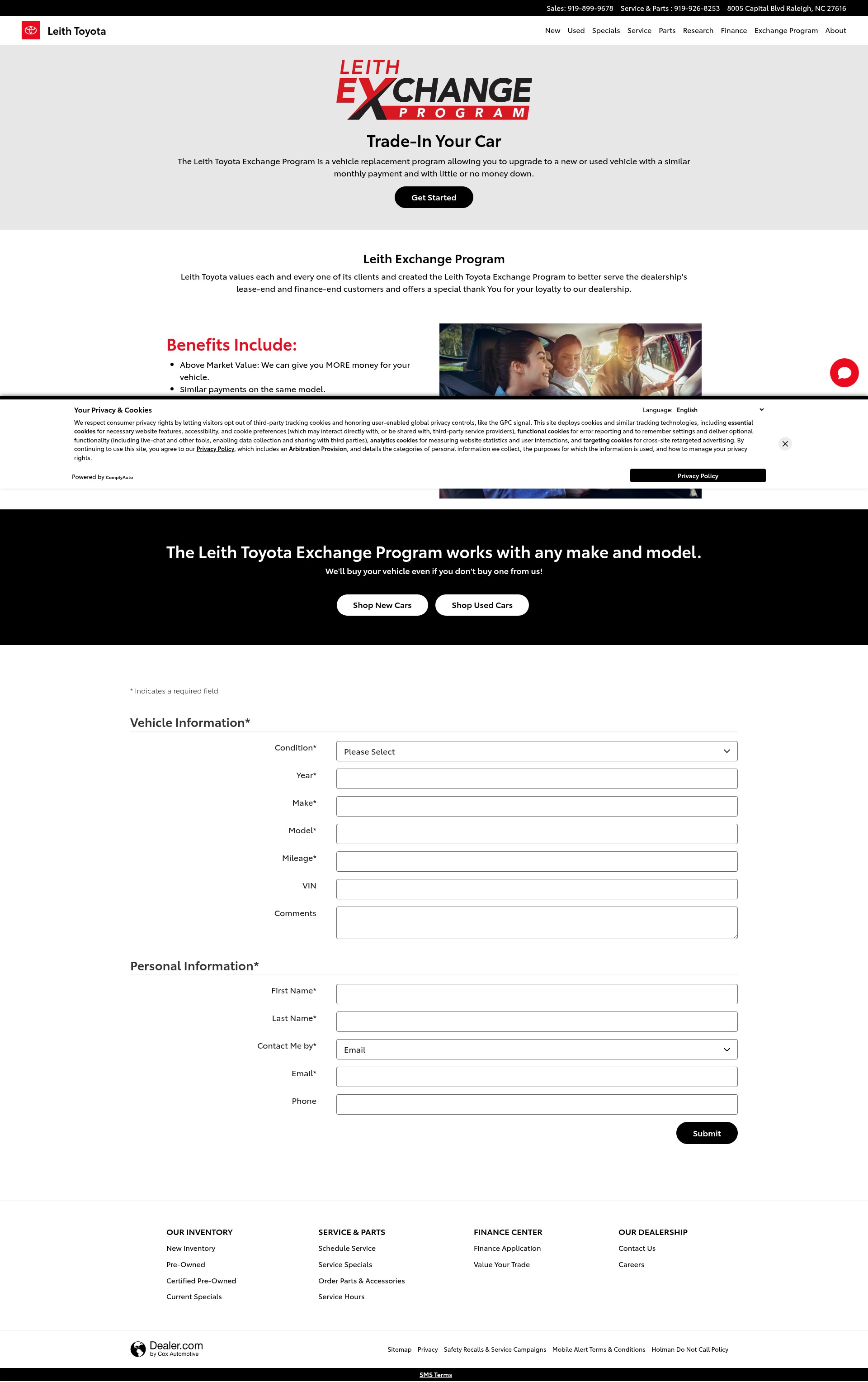 Landing Page