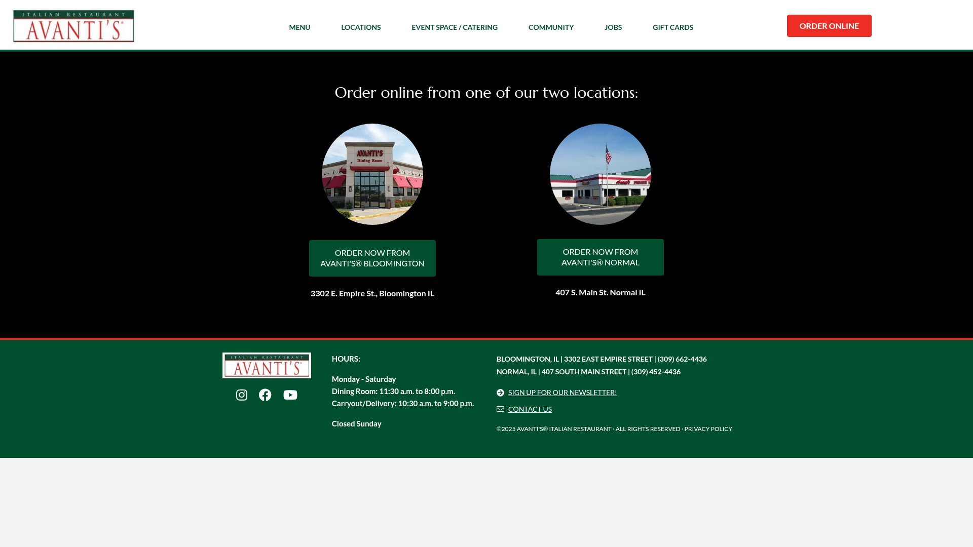 Landing Page