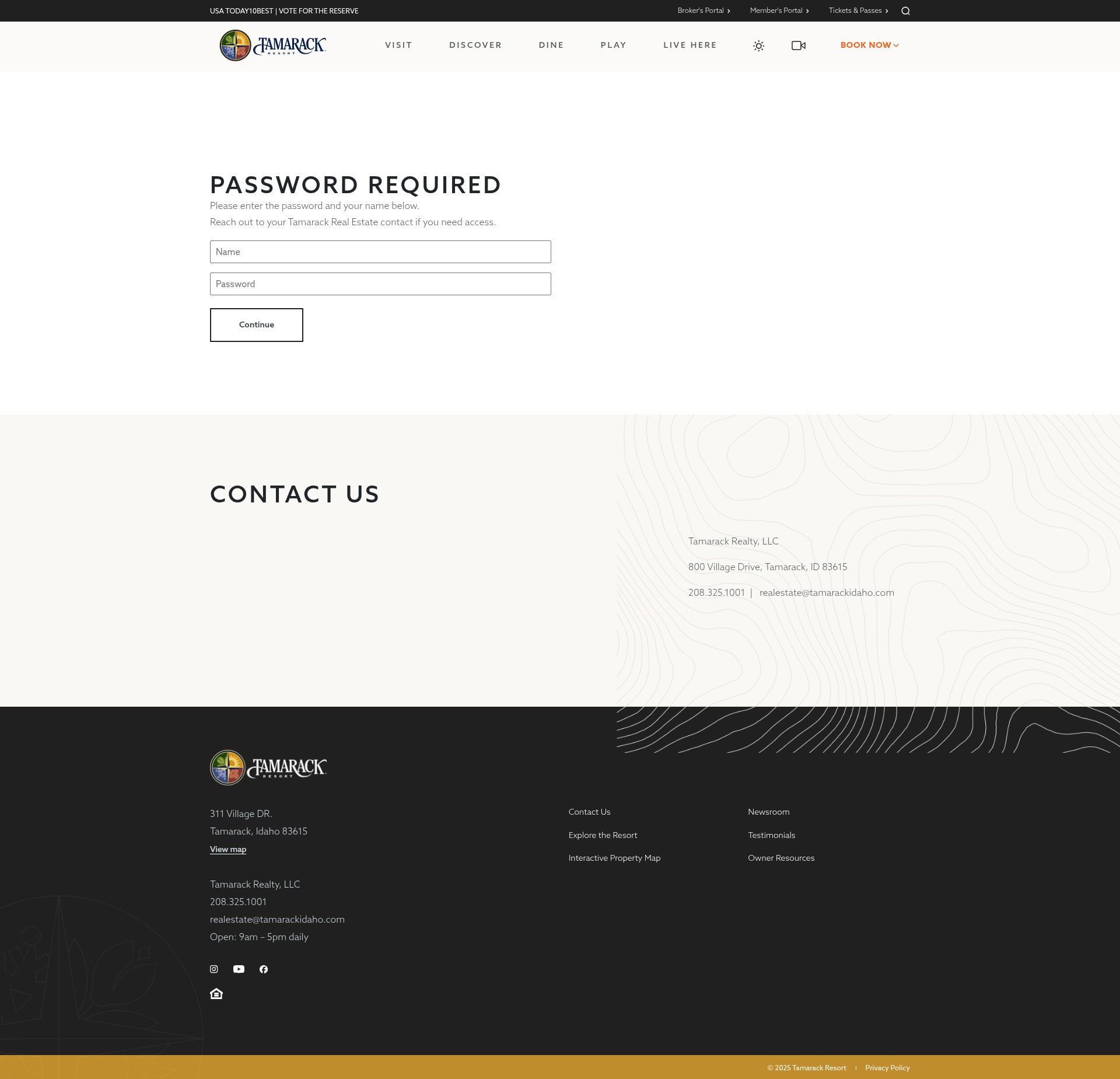 Landing Page