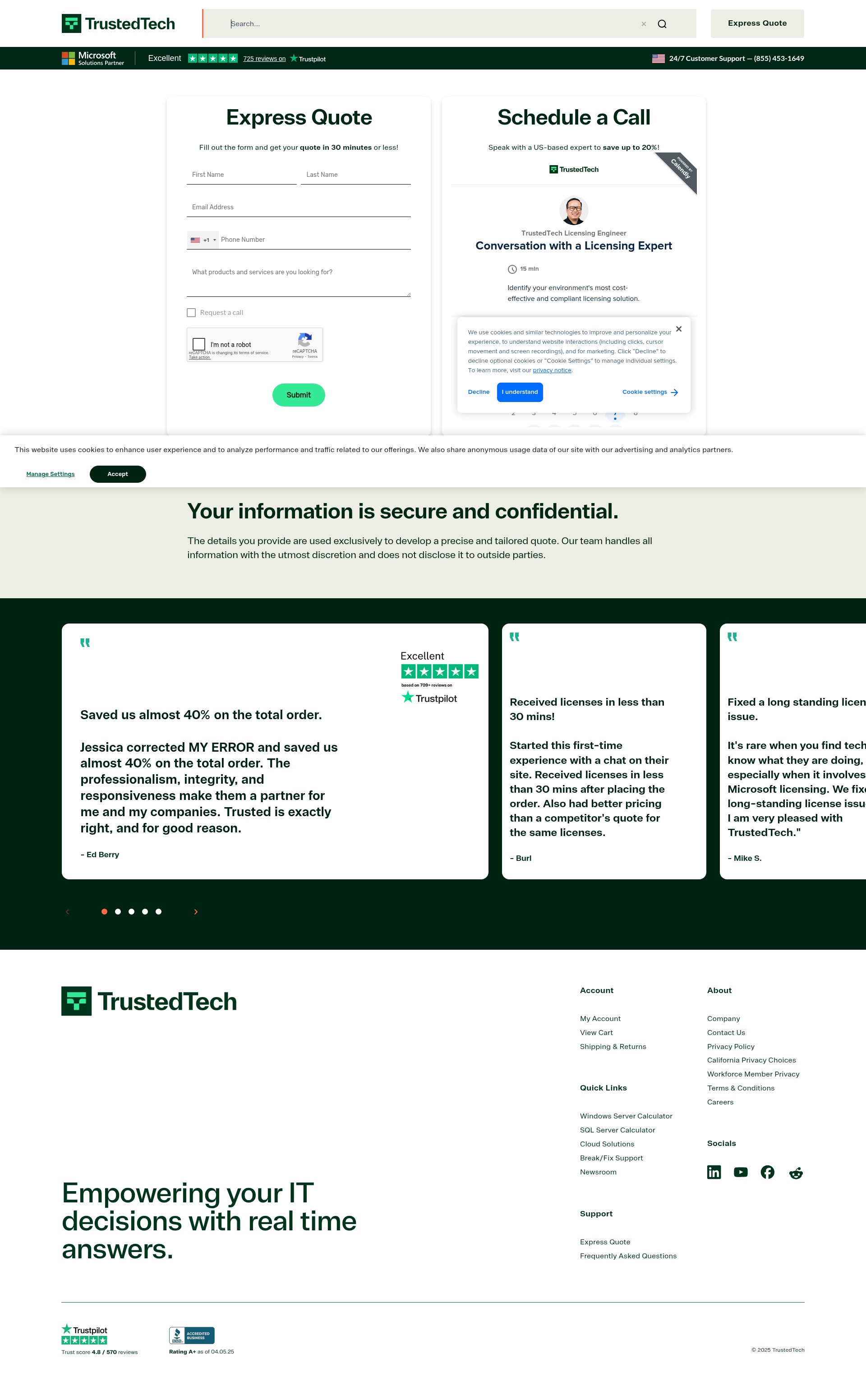 Landing Page
