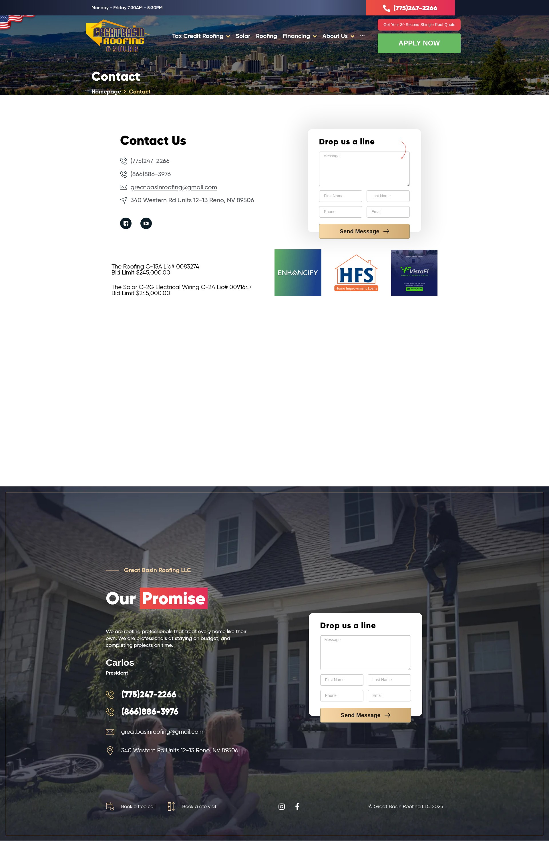 Landing Page