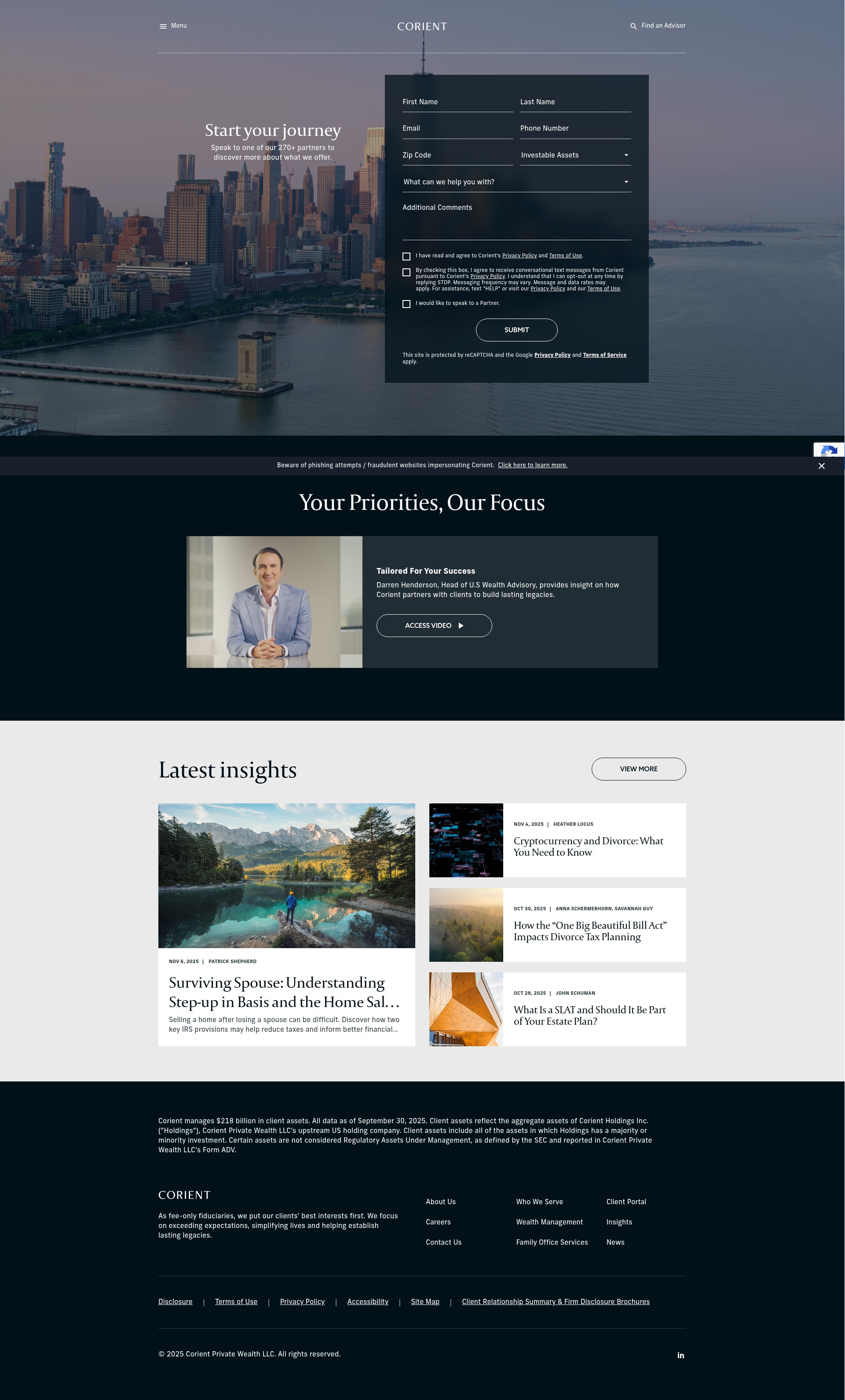 Landing Page