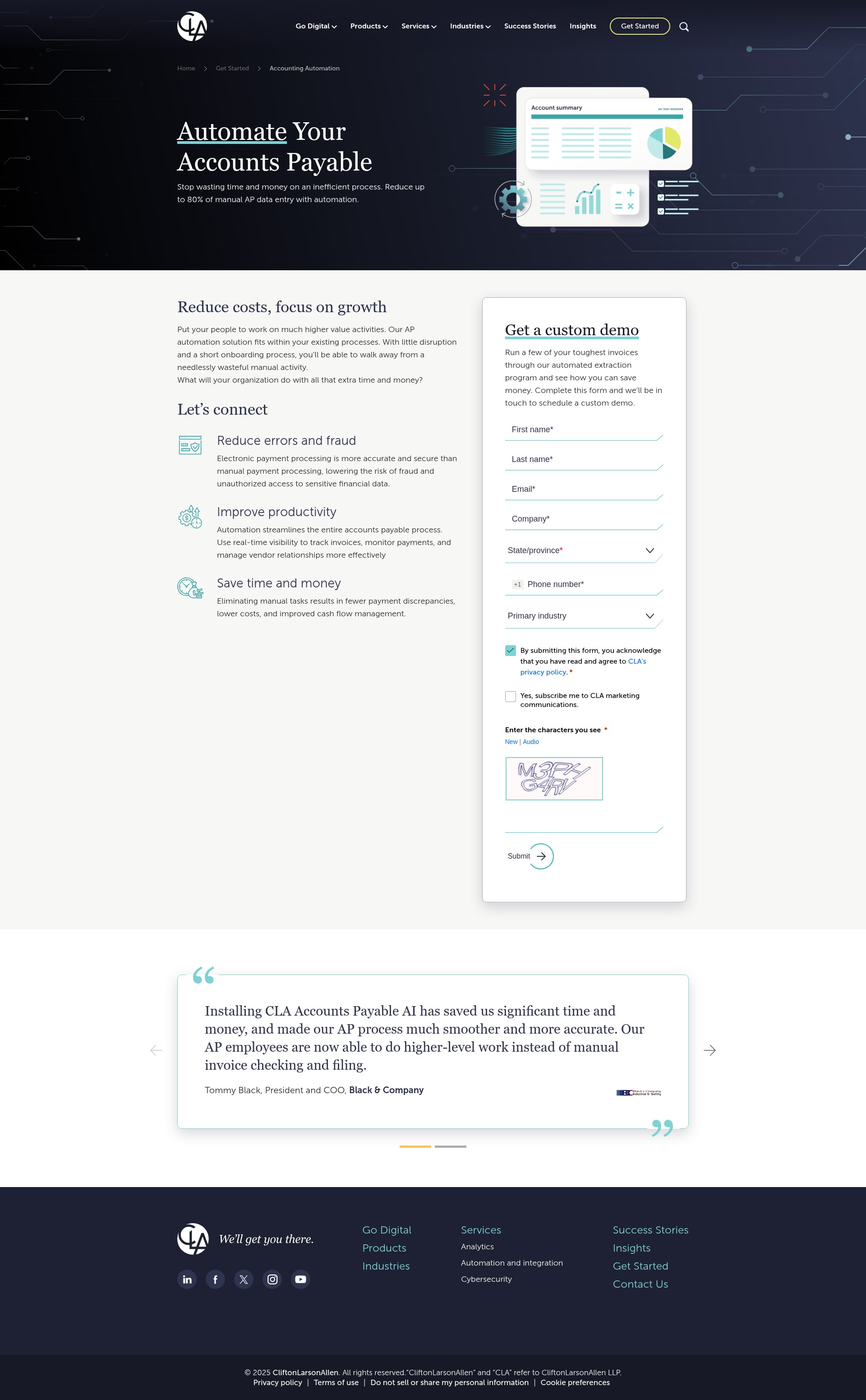 Landing Page