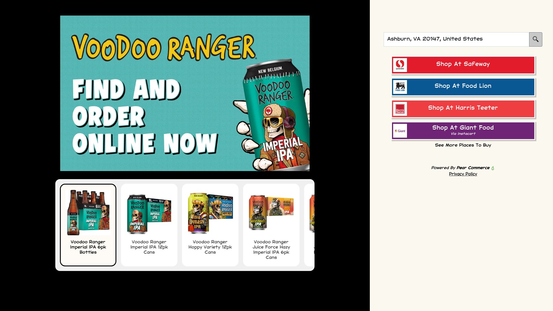 Landing Page