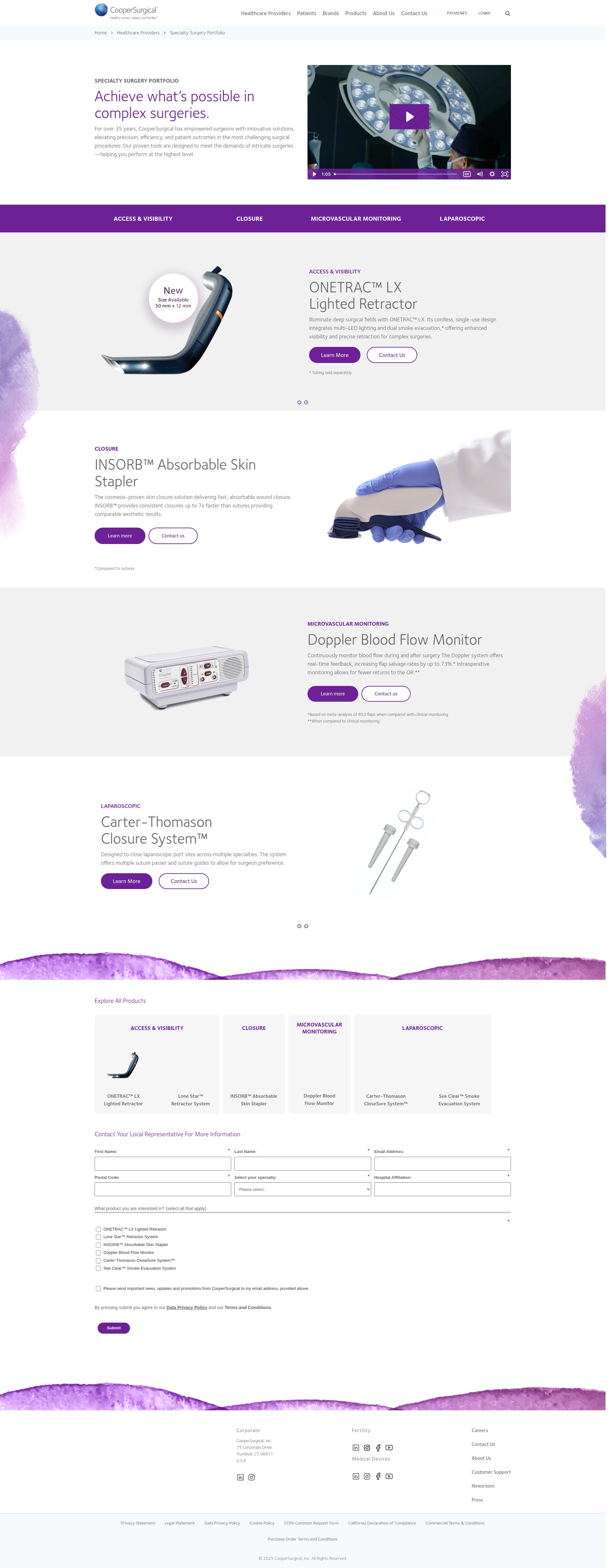 Landing Page