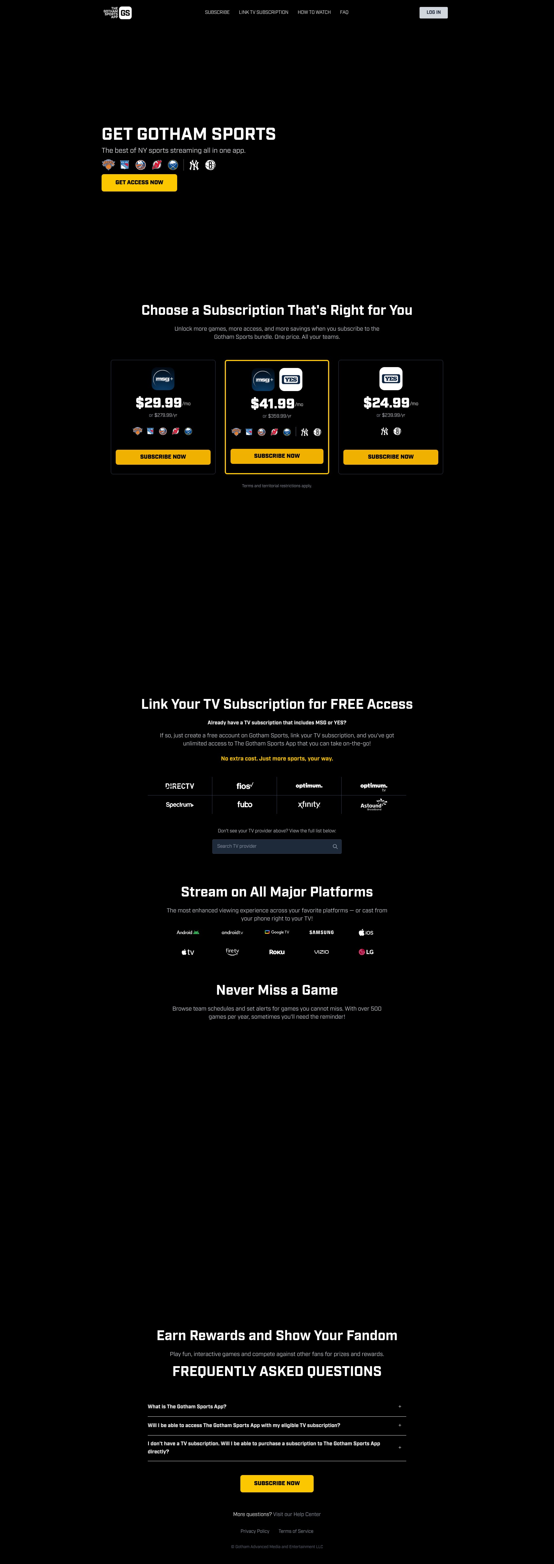 Landing Page
