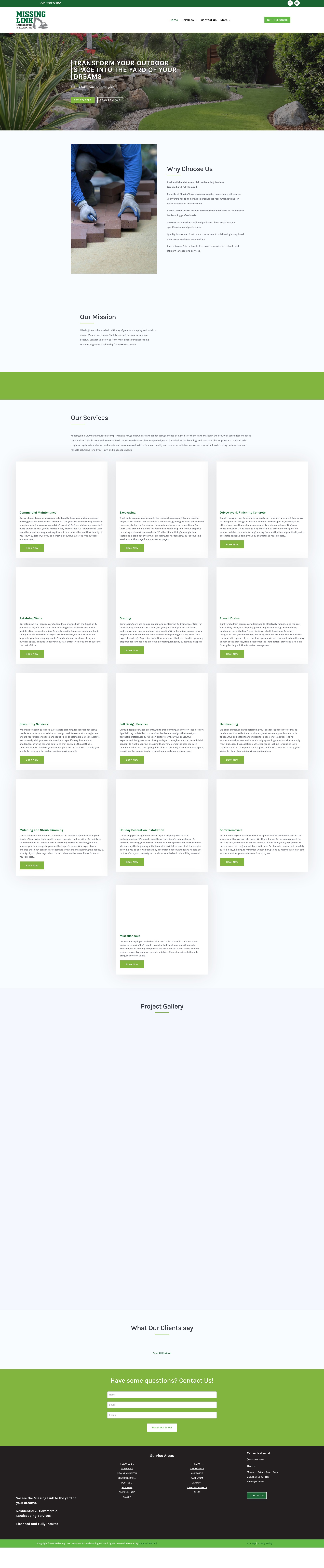 Landing Page