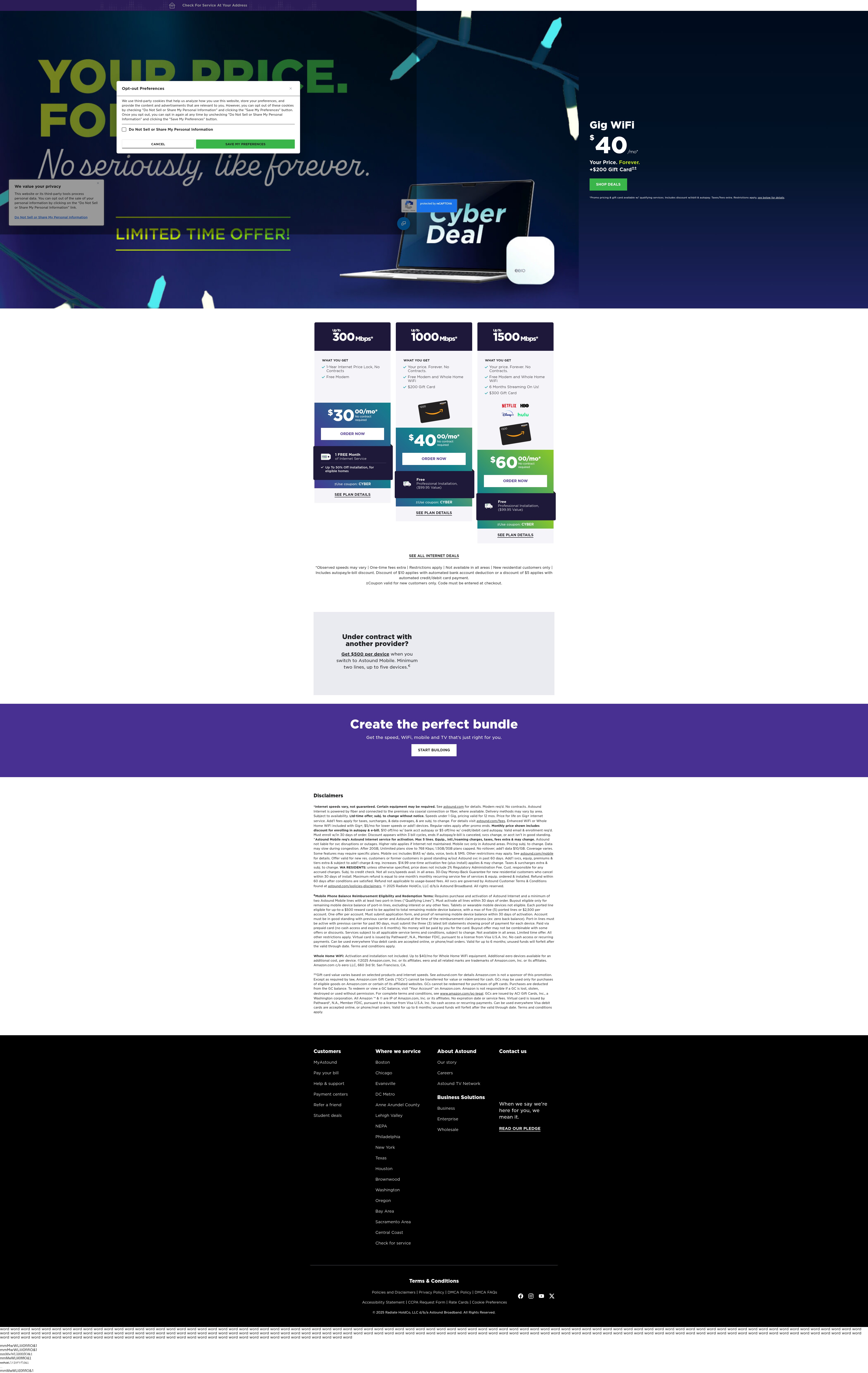 Landing Page