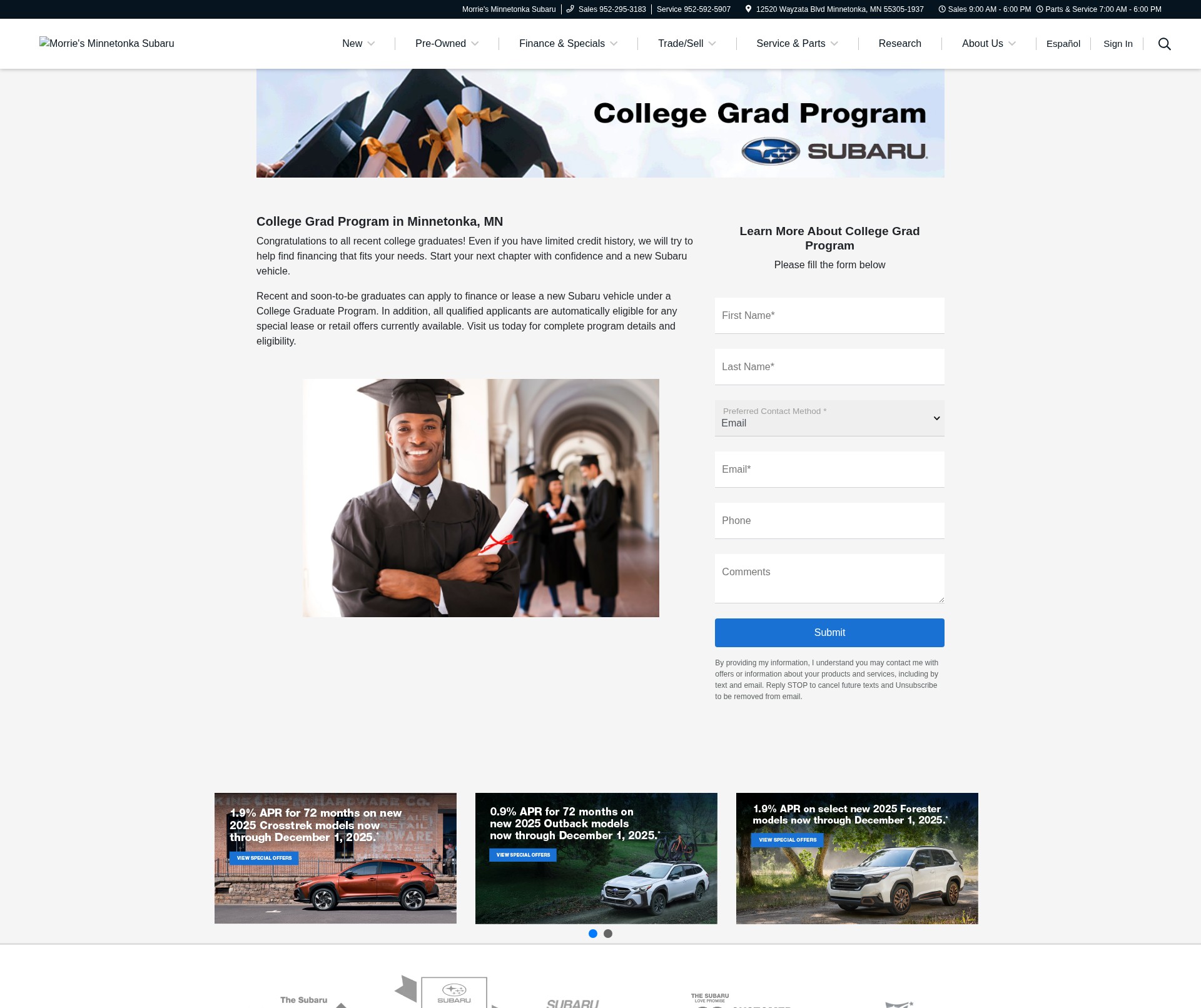 Landing Page