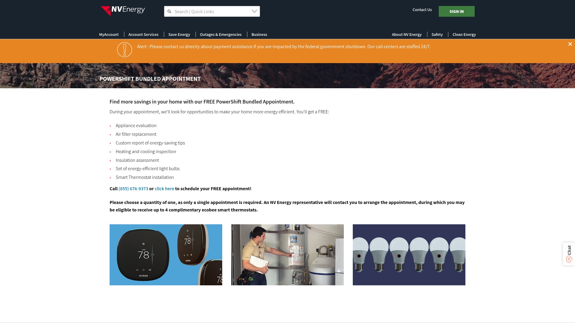 Landing Page