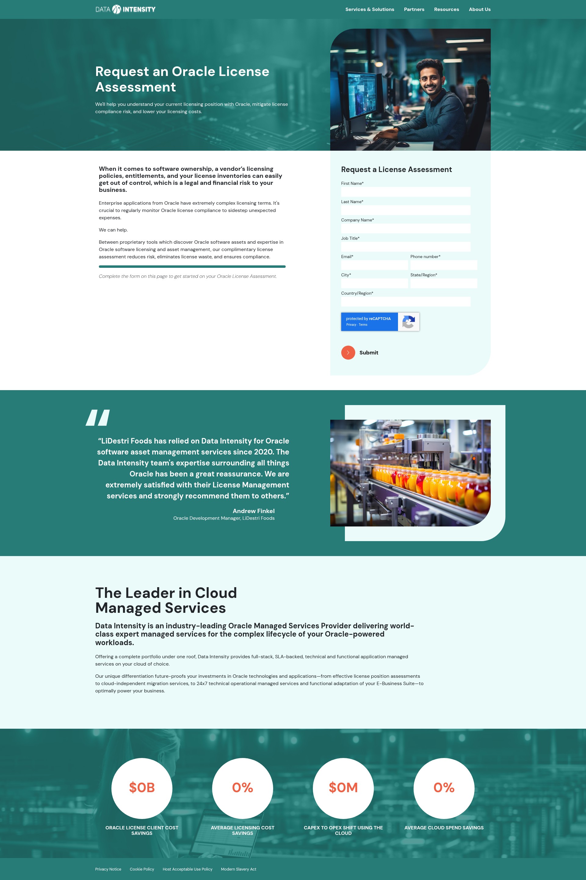 Landing Page