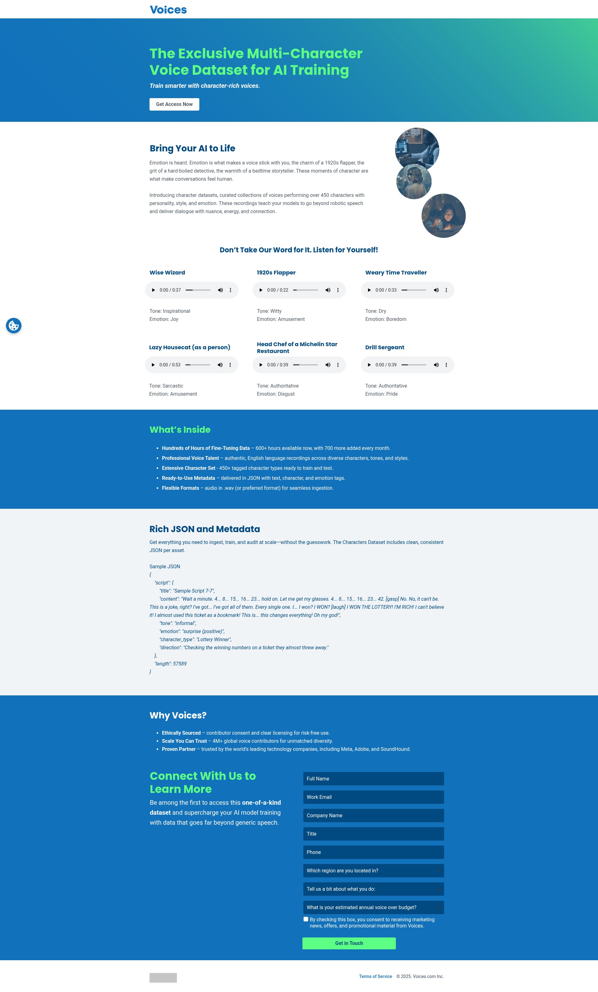 Landing Page