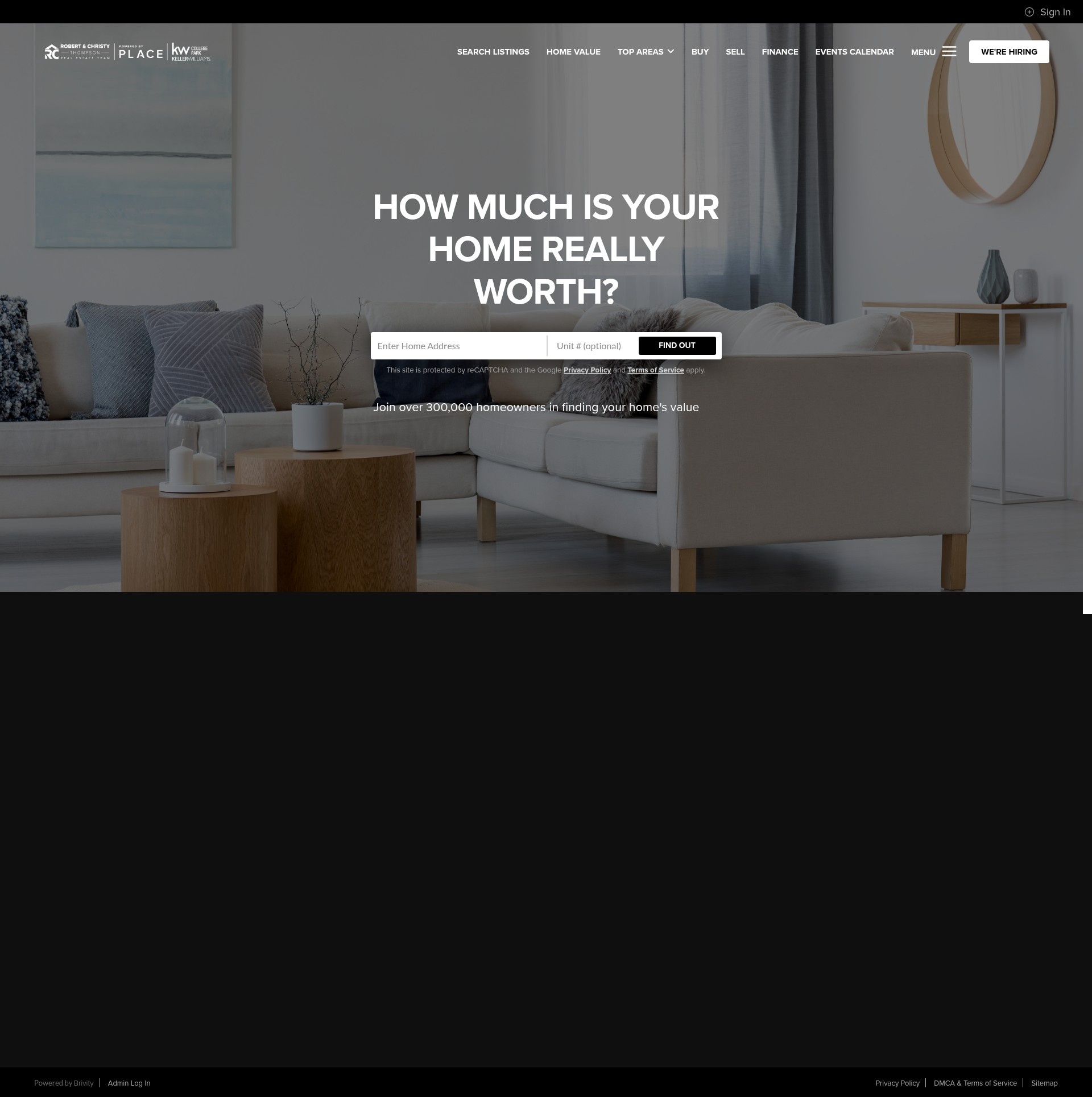 Landing Page