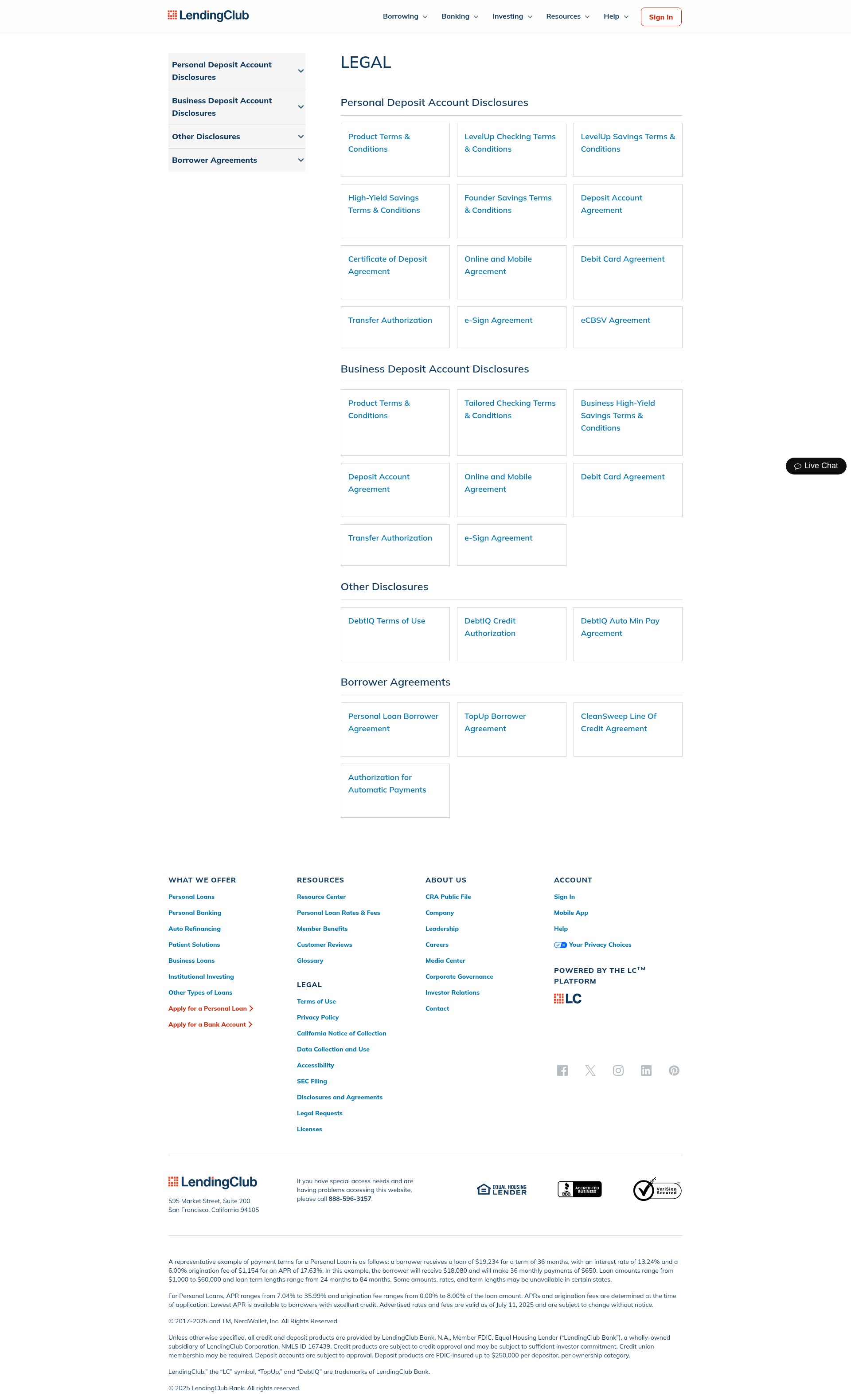 Landing Page