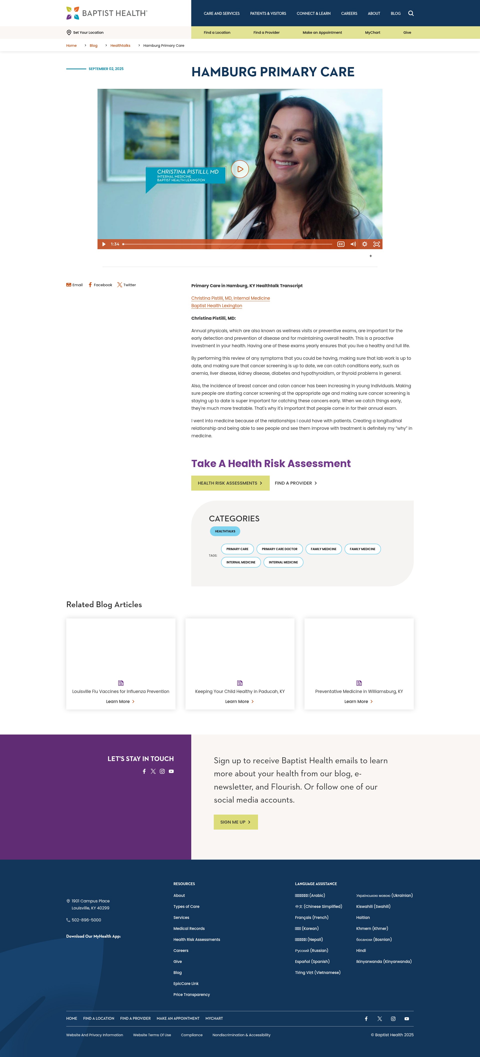 Landing Page