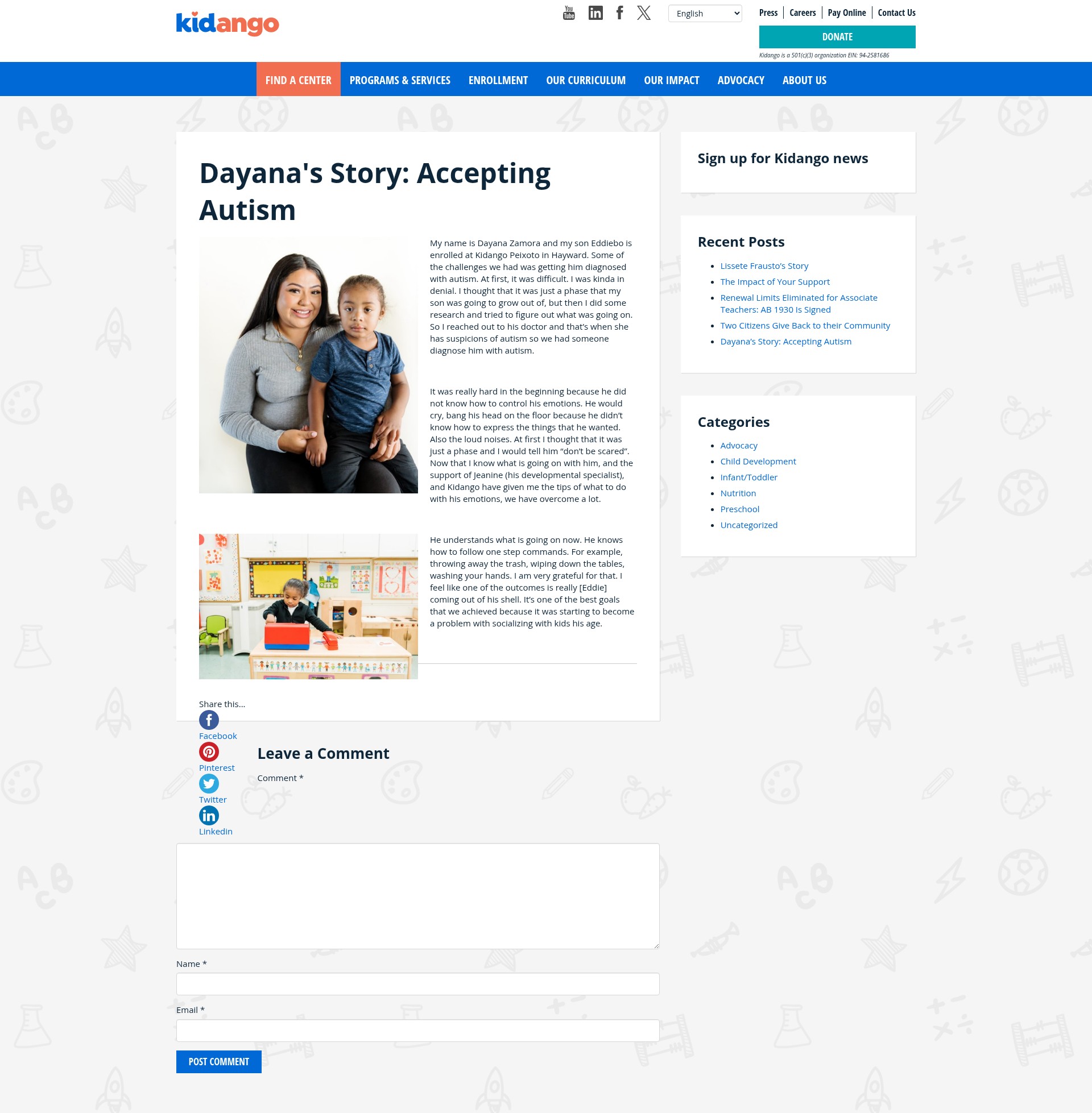 Landing Page