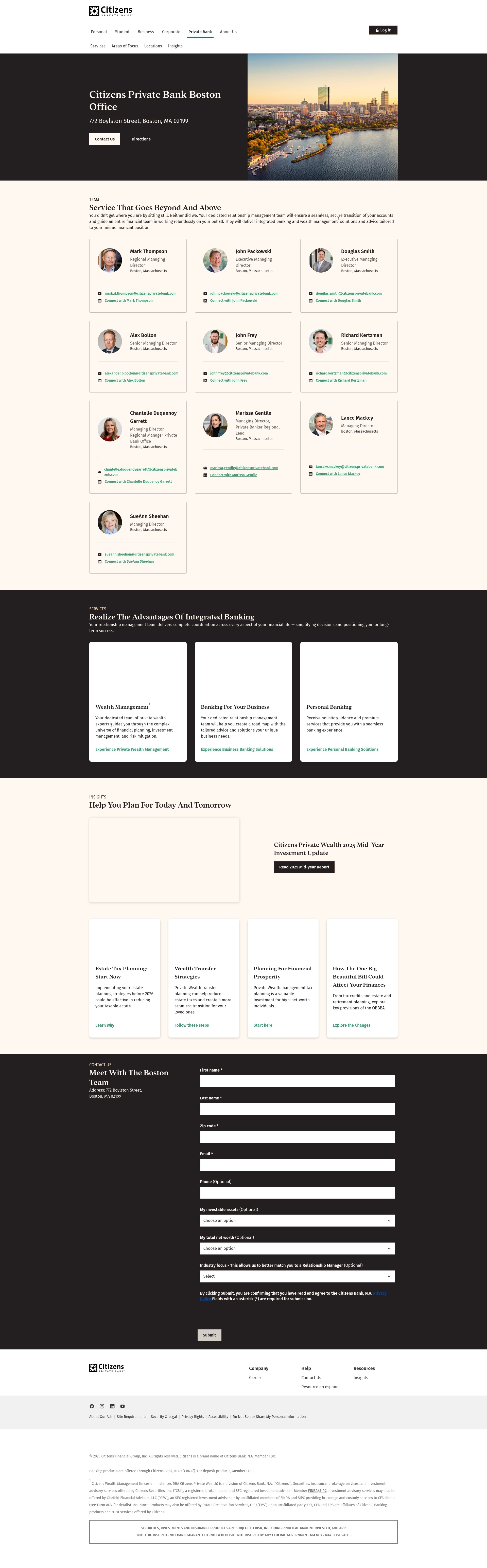 Landing Page