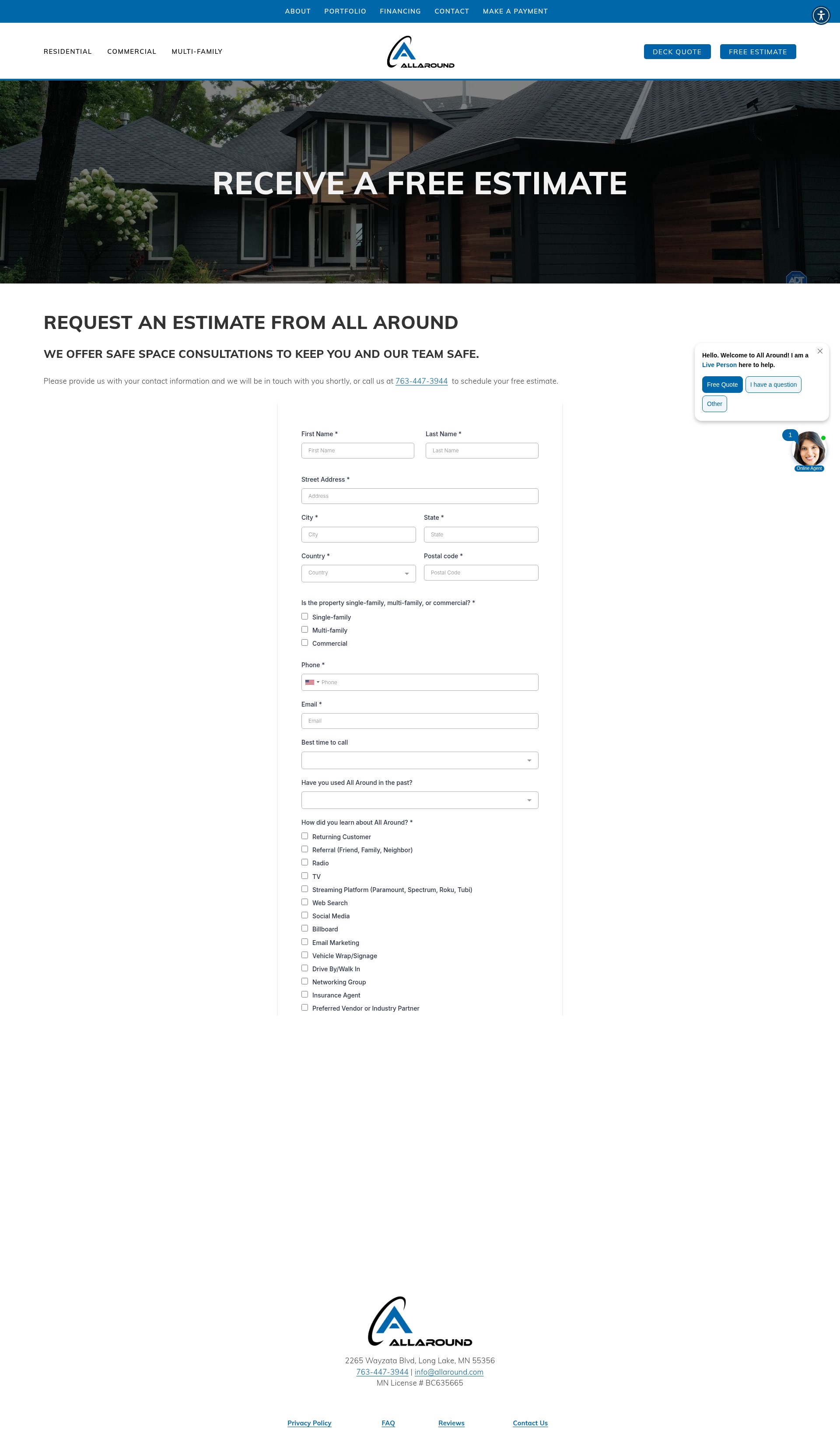 Landing Page