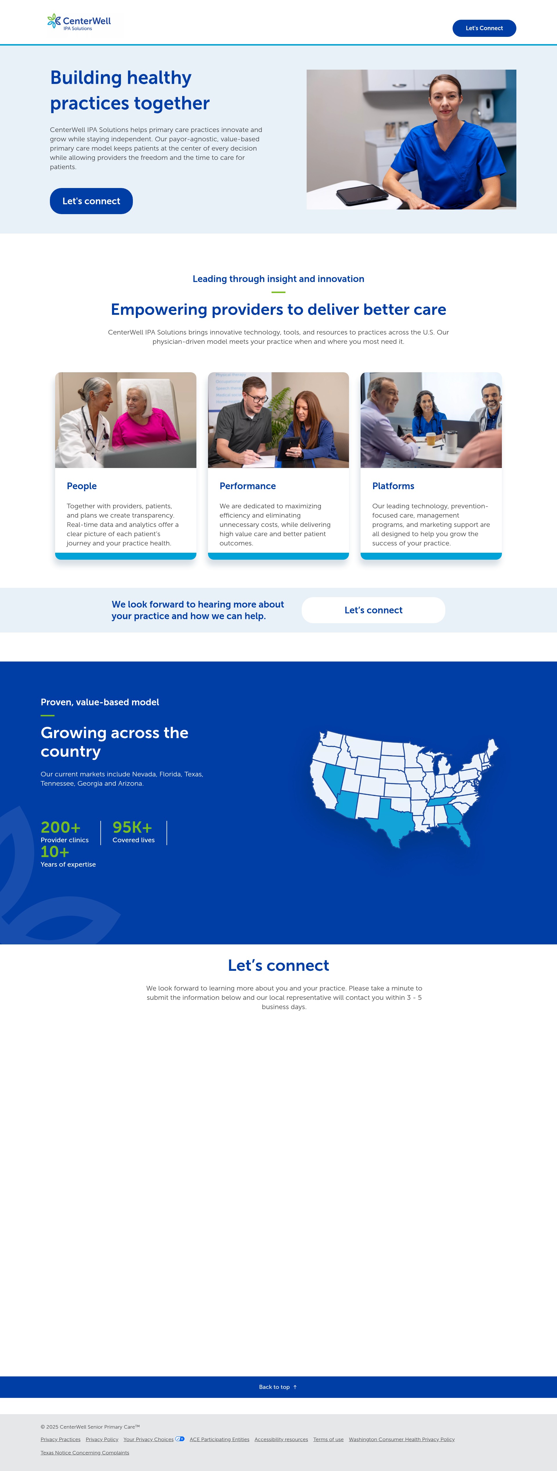 Landing Page