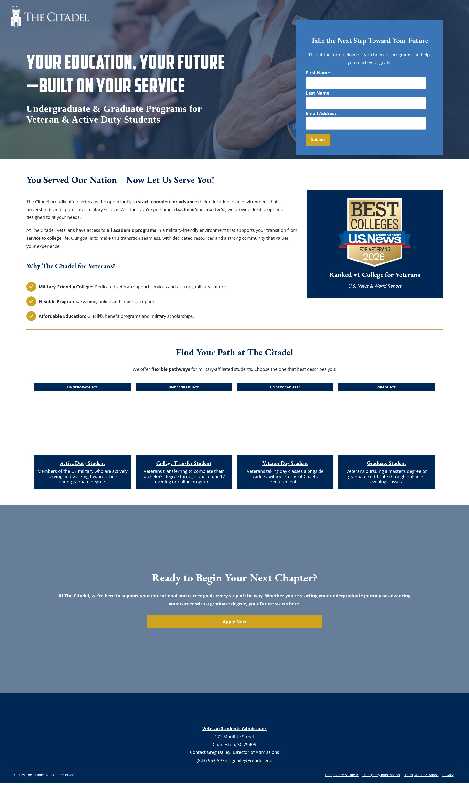 Landing Page