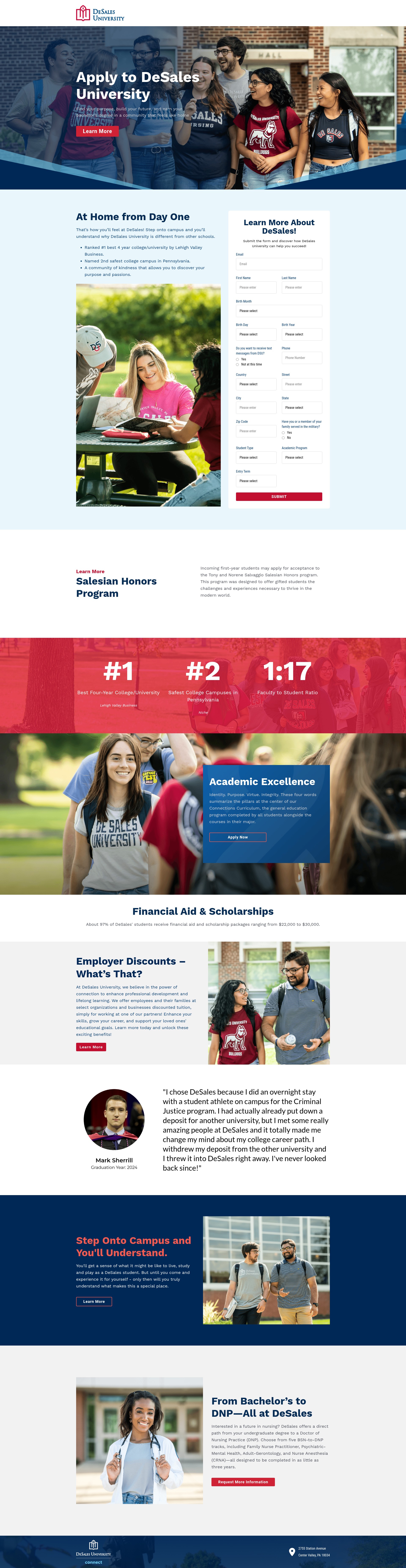 Landing Page