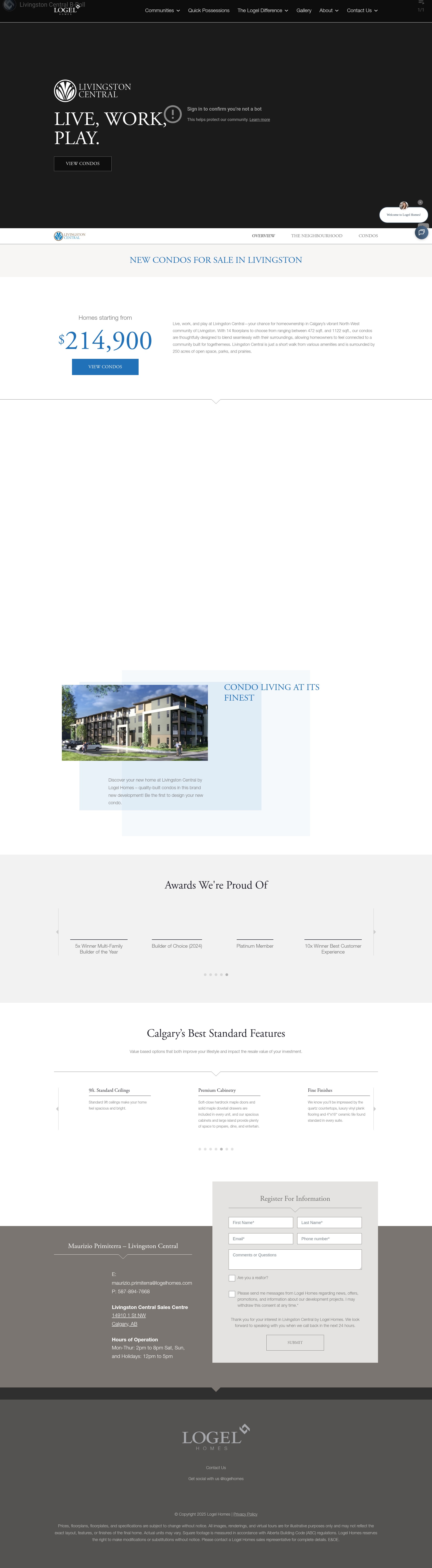 Landing Page