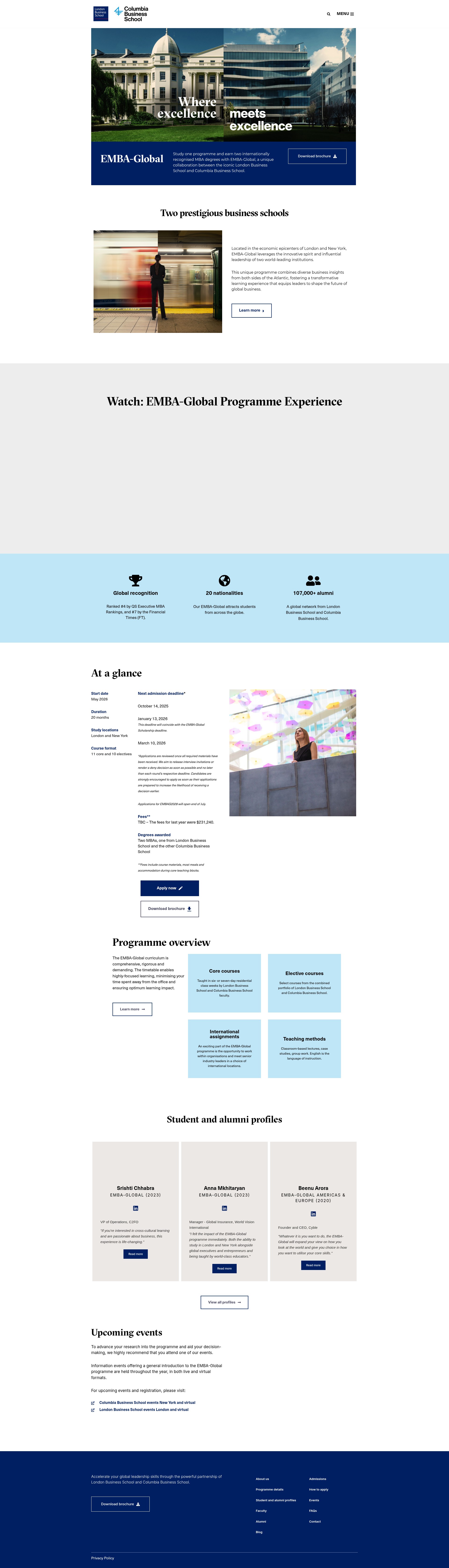 Landing Page