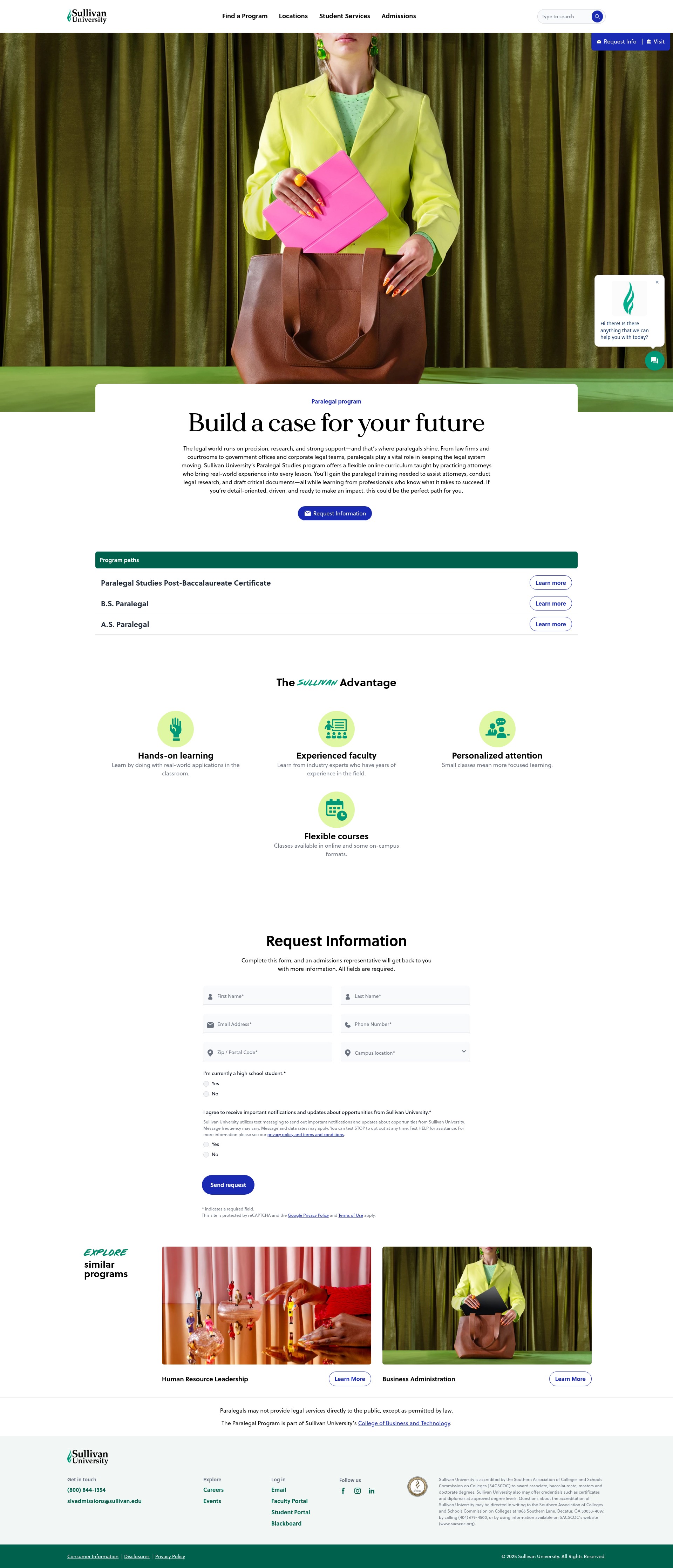 Landing Page