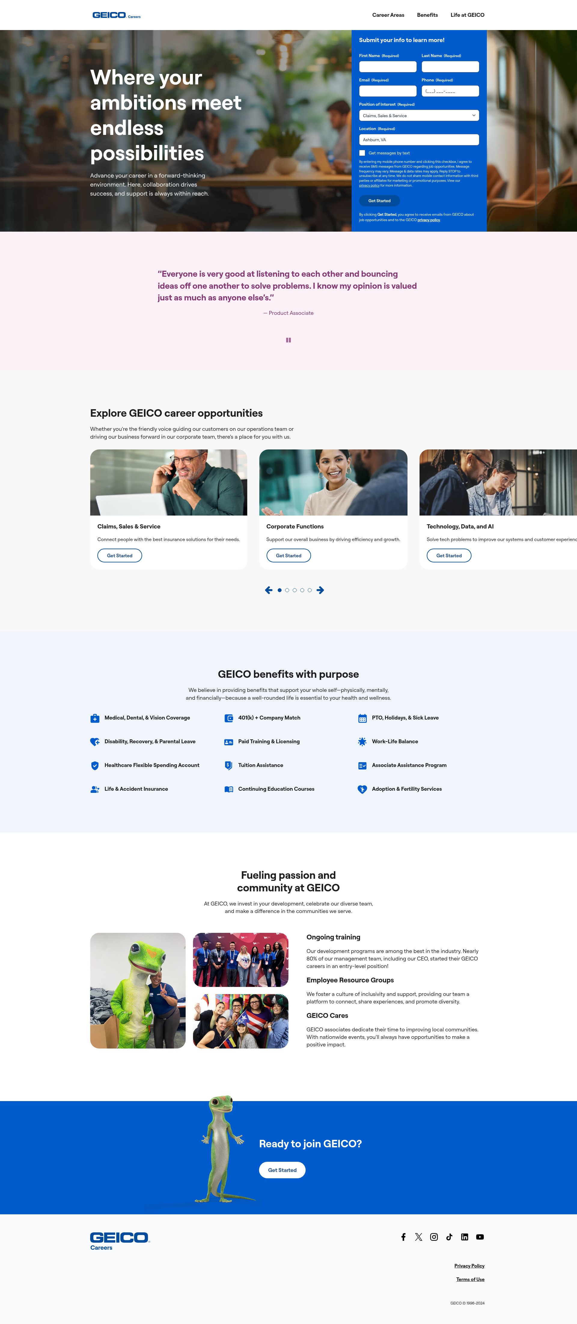 Landing Page