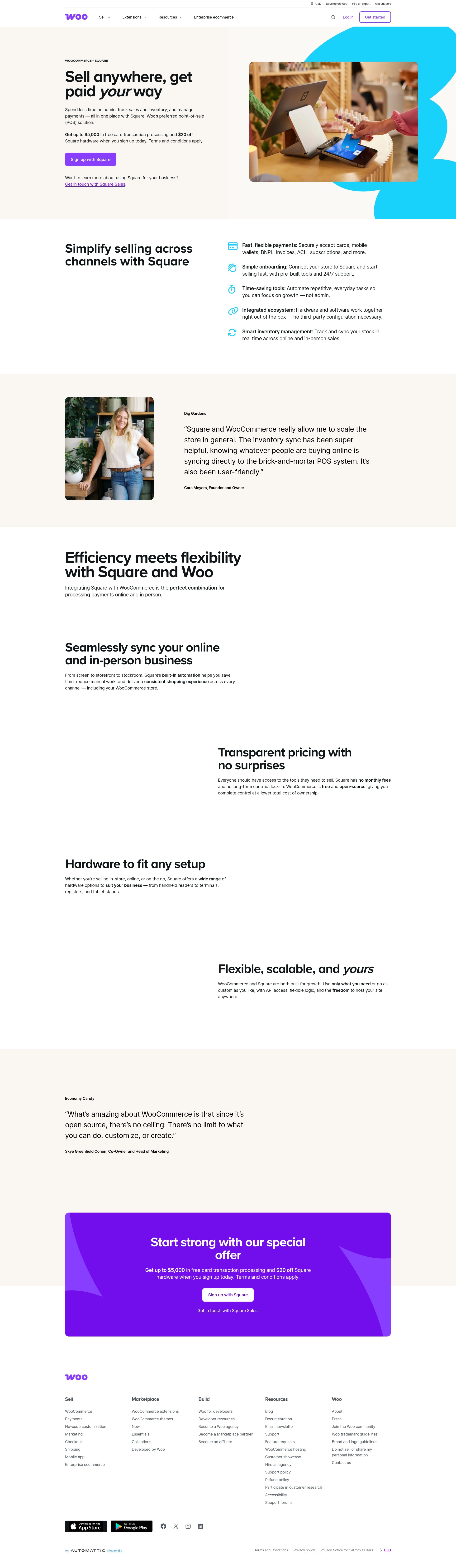 Landing Page