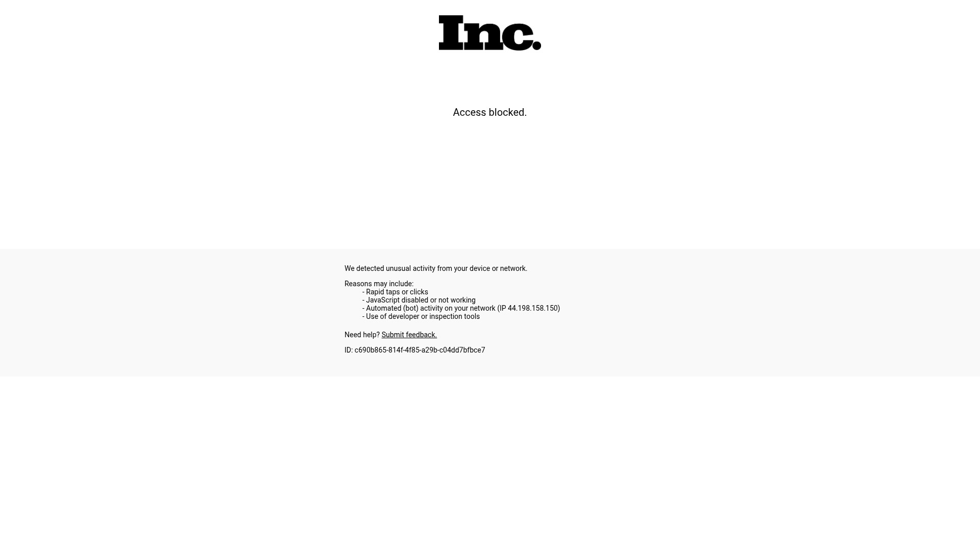 Landing Page