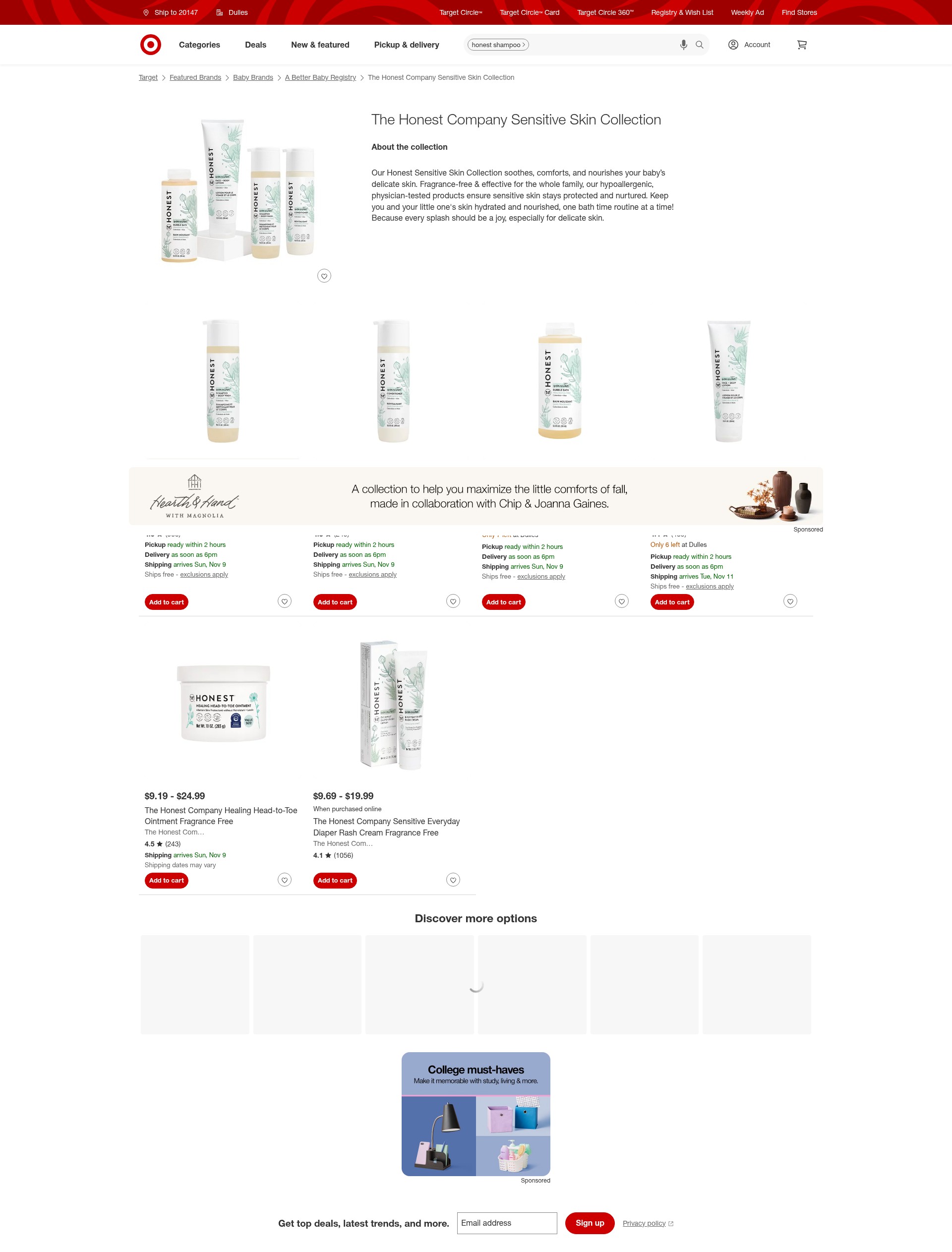 Landing Page
