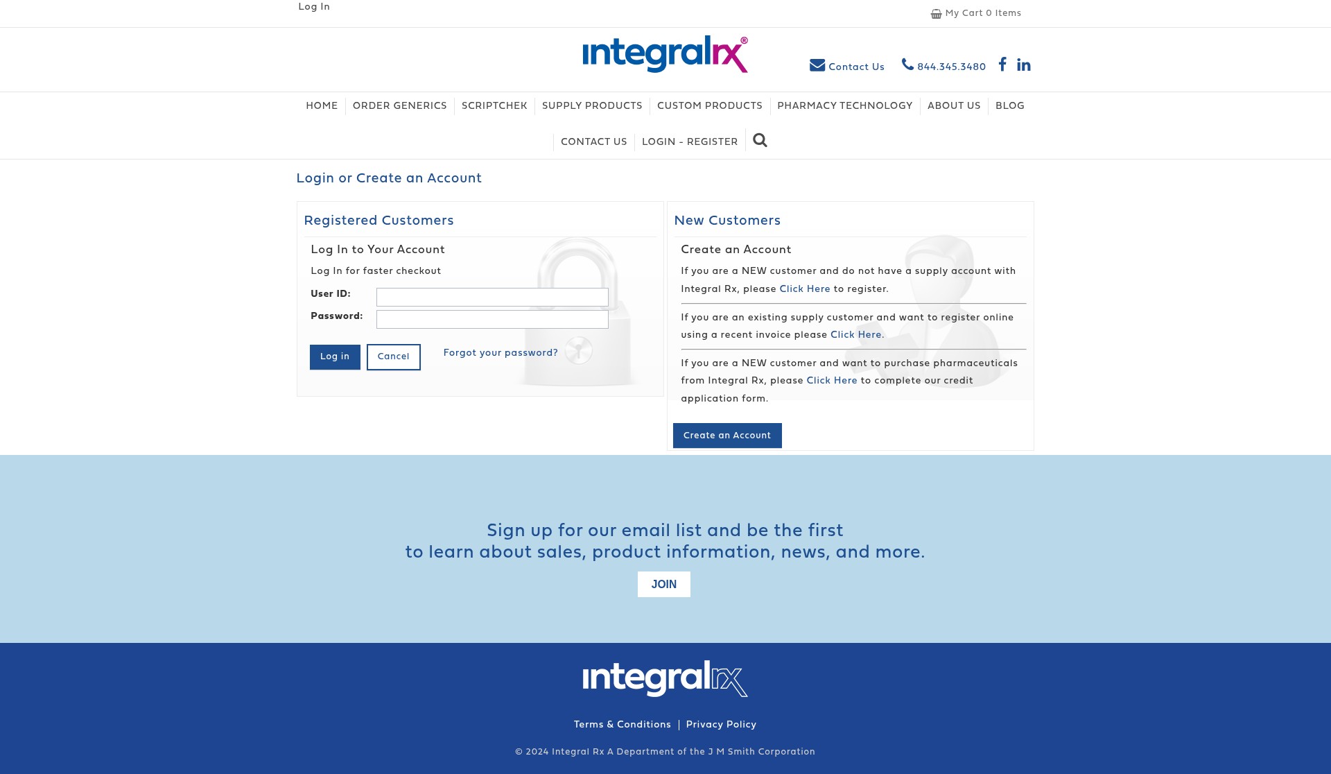 Landing Page