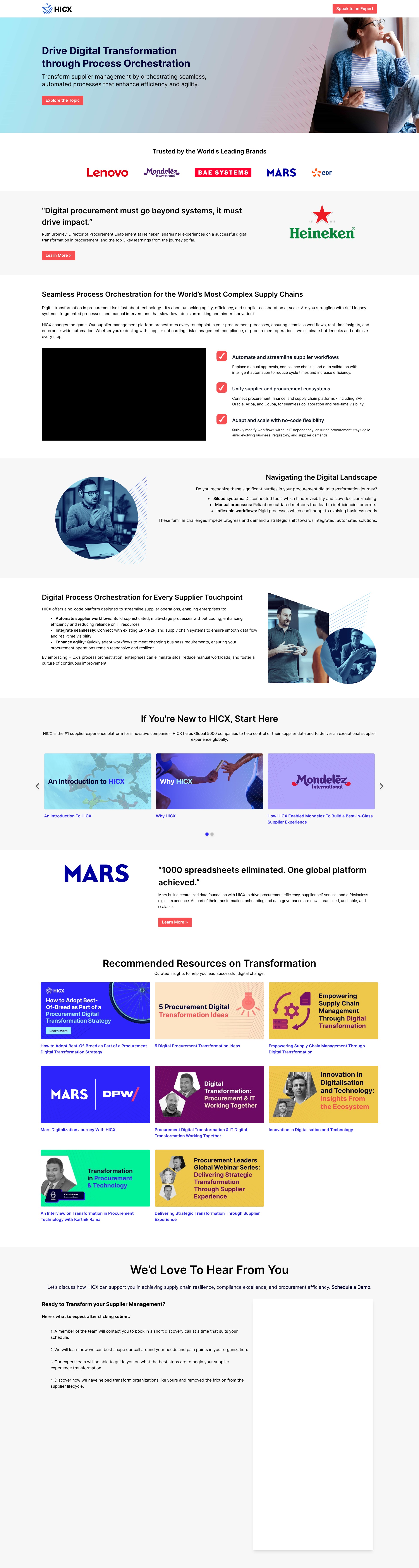 Landing Page