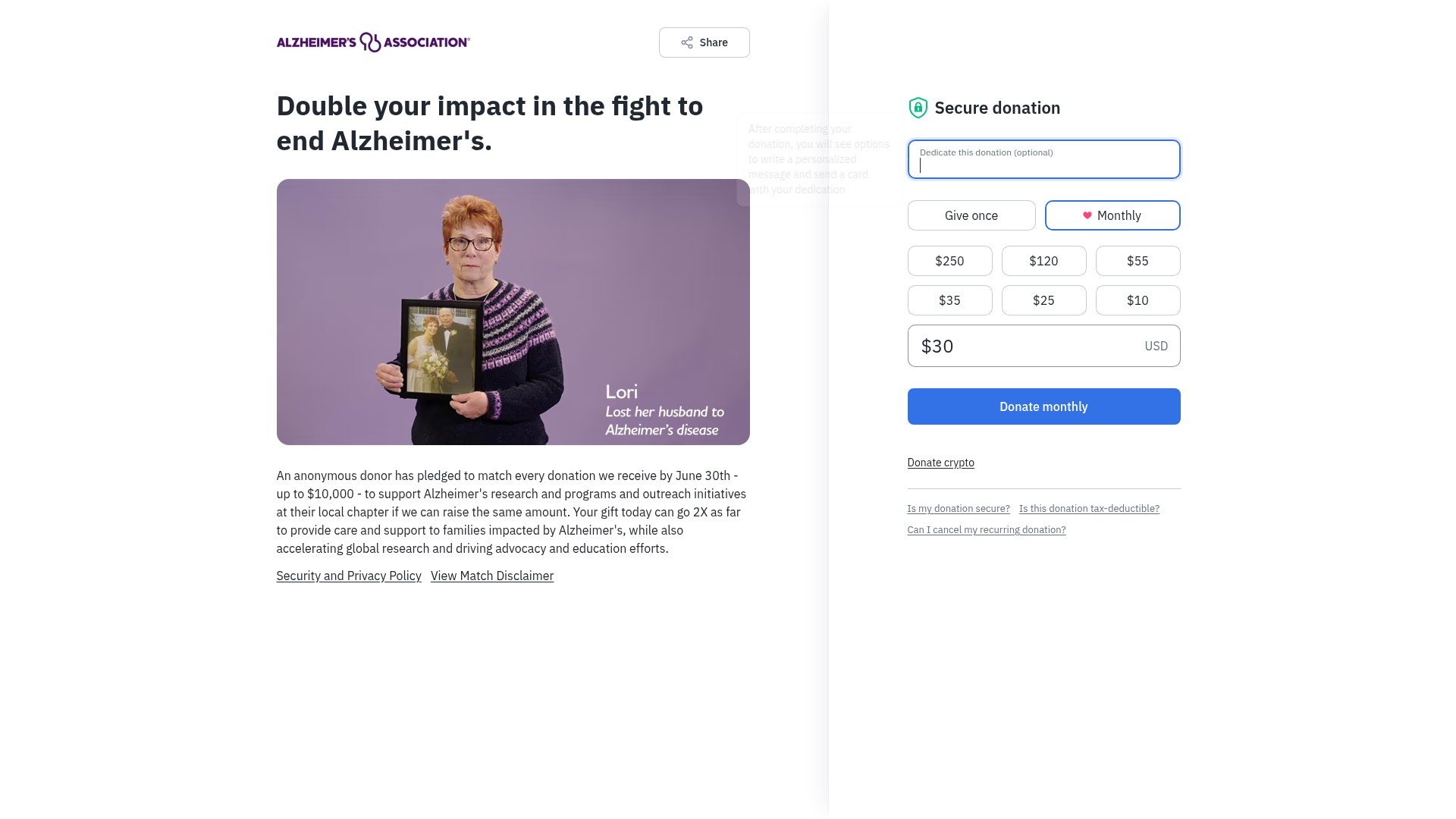 Landing Page
