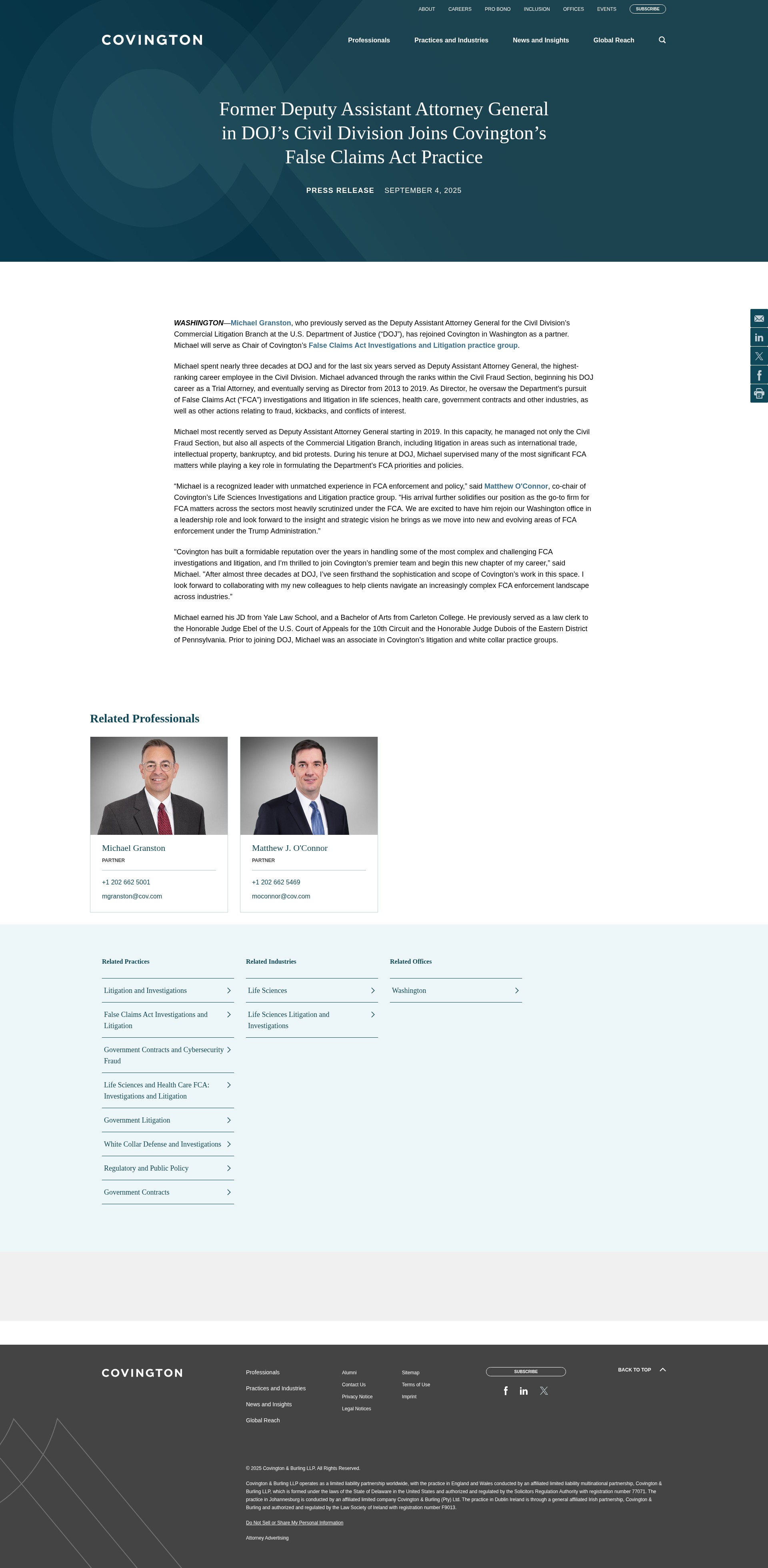 Landing Page
