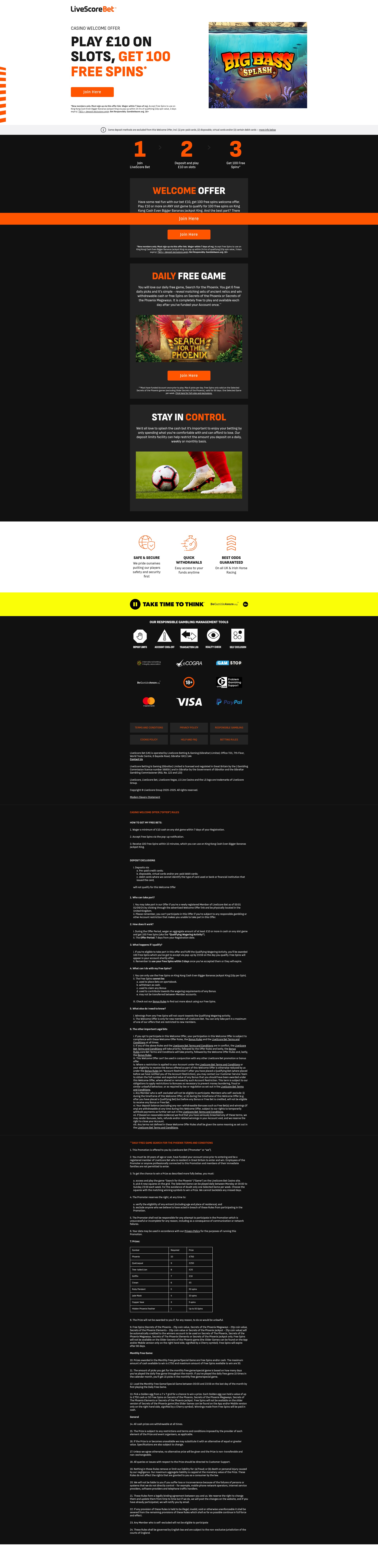 Landing Page