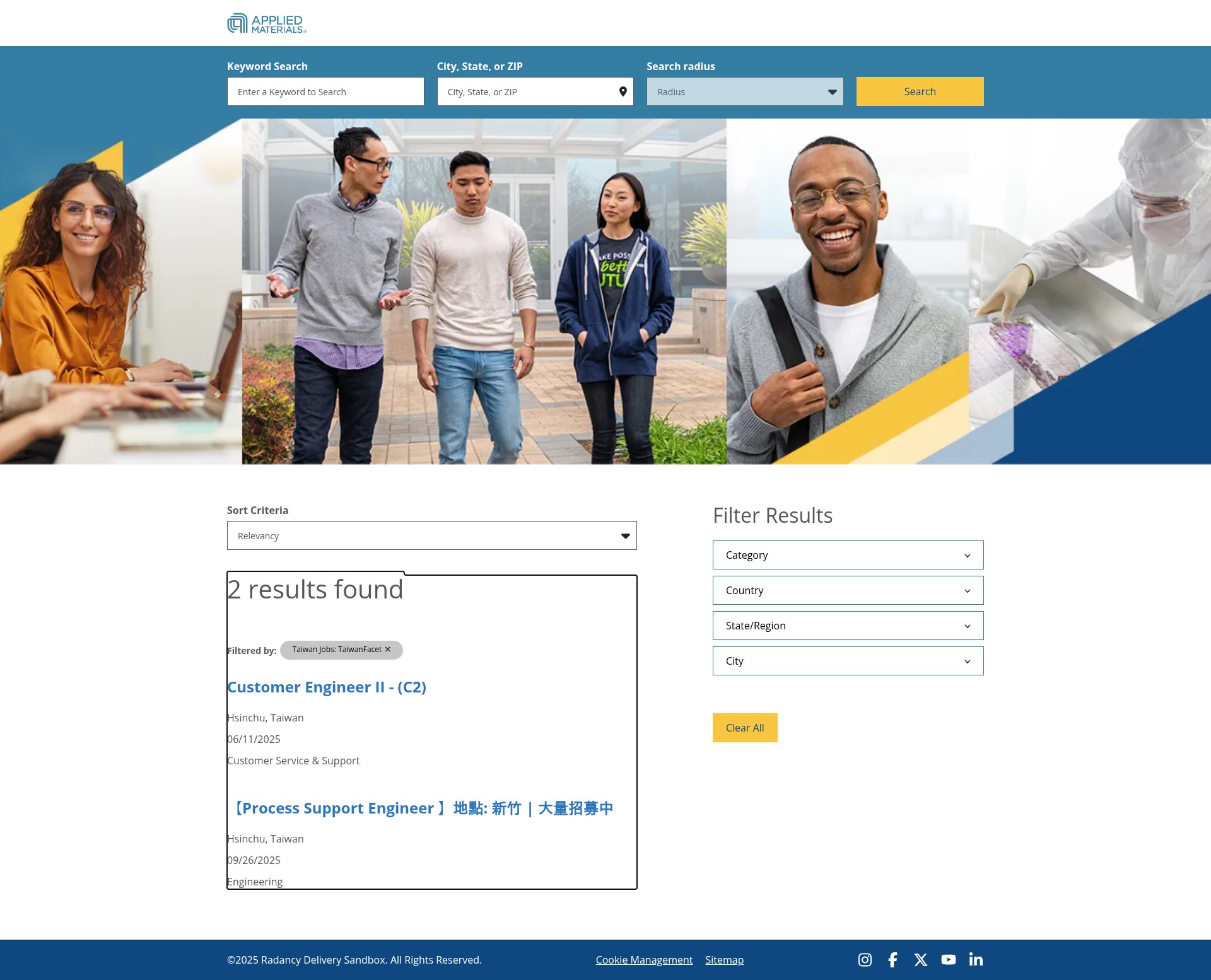 Landing Page