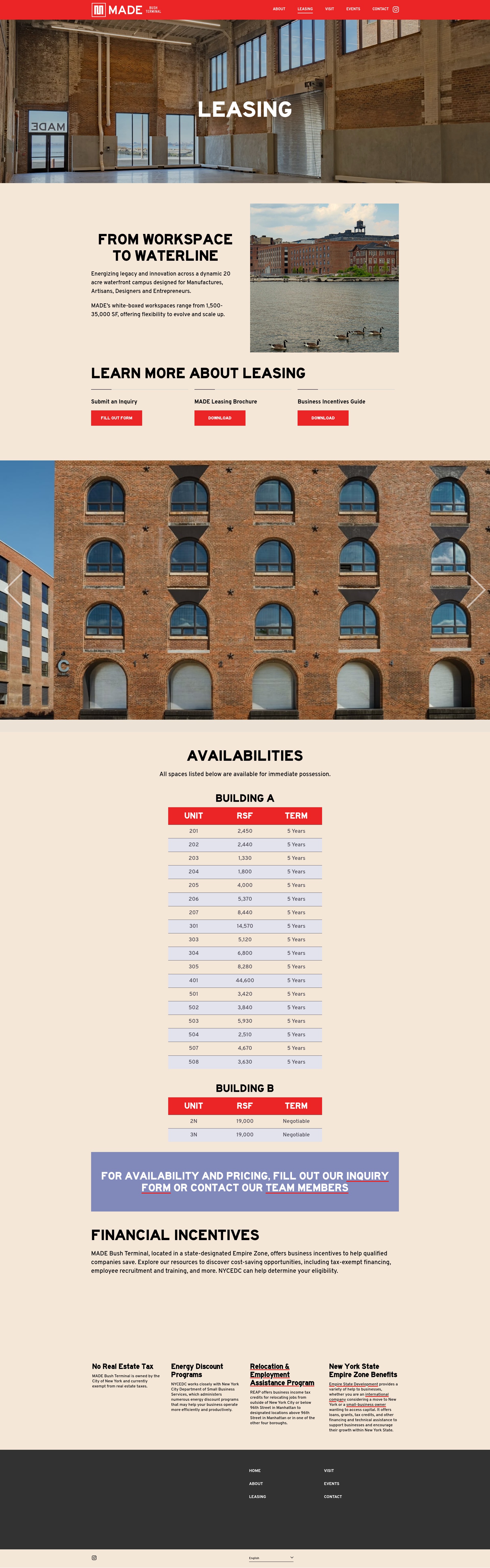 Landing Page
